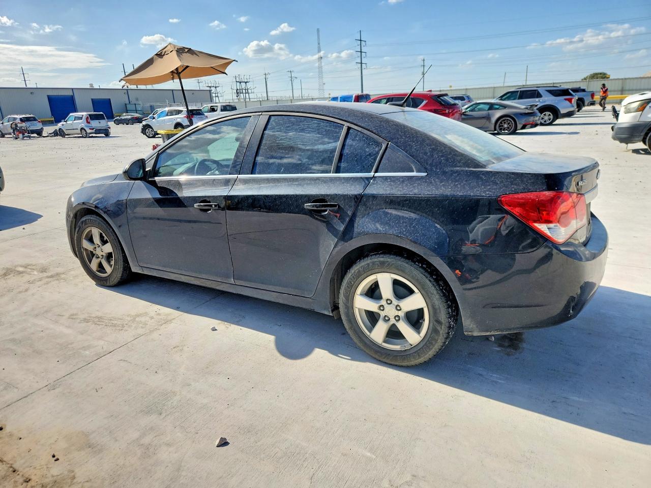 2012 Chevrolet Cruze Lt Black vin: 1G1PF5SC9C7127352