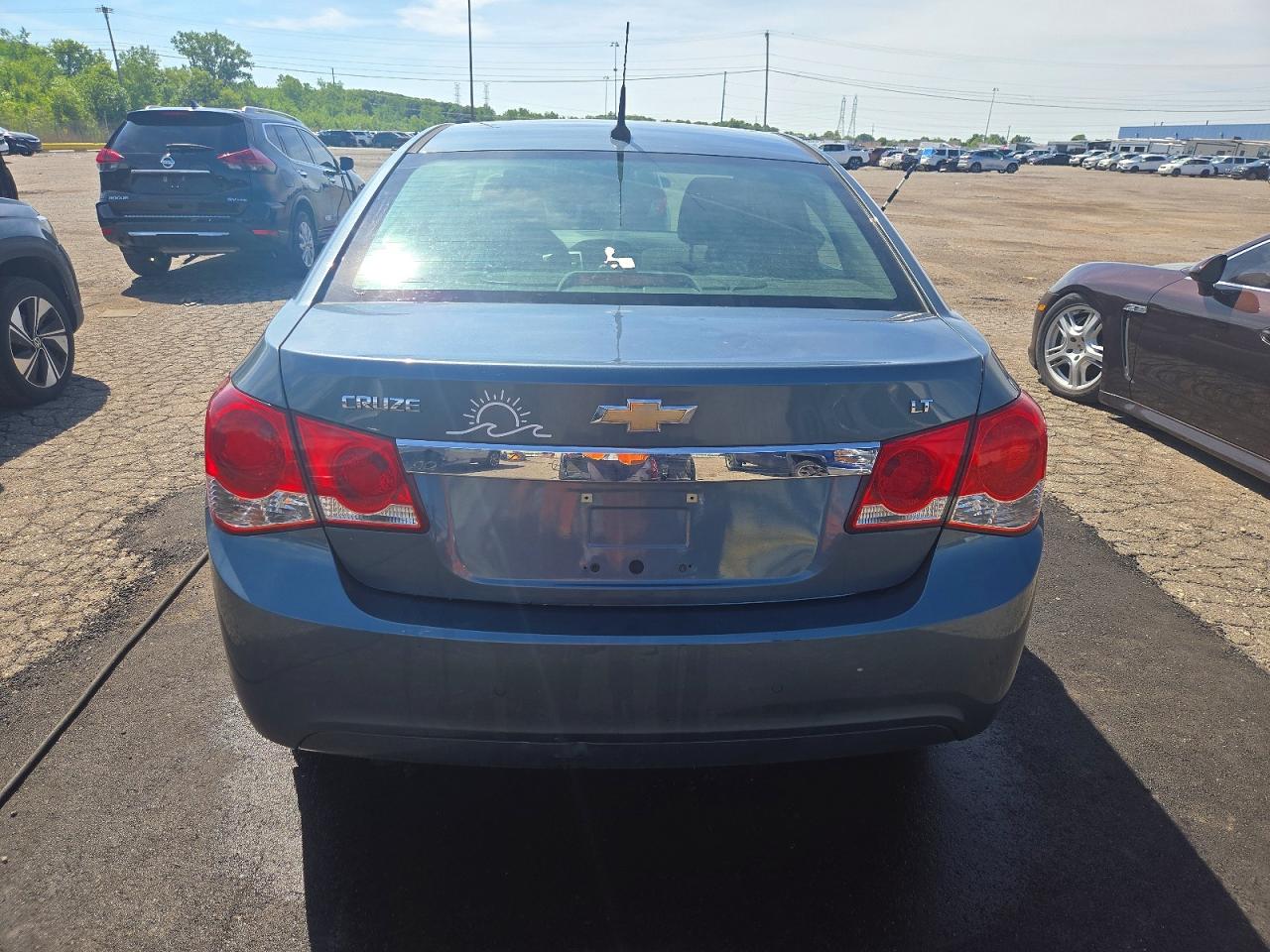 2012 Chevrolet Cruze Lt Blue vin: 1G1PF5SC9C7237883
