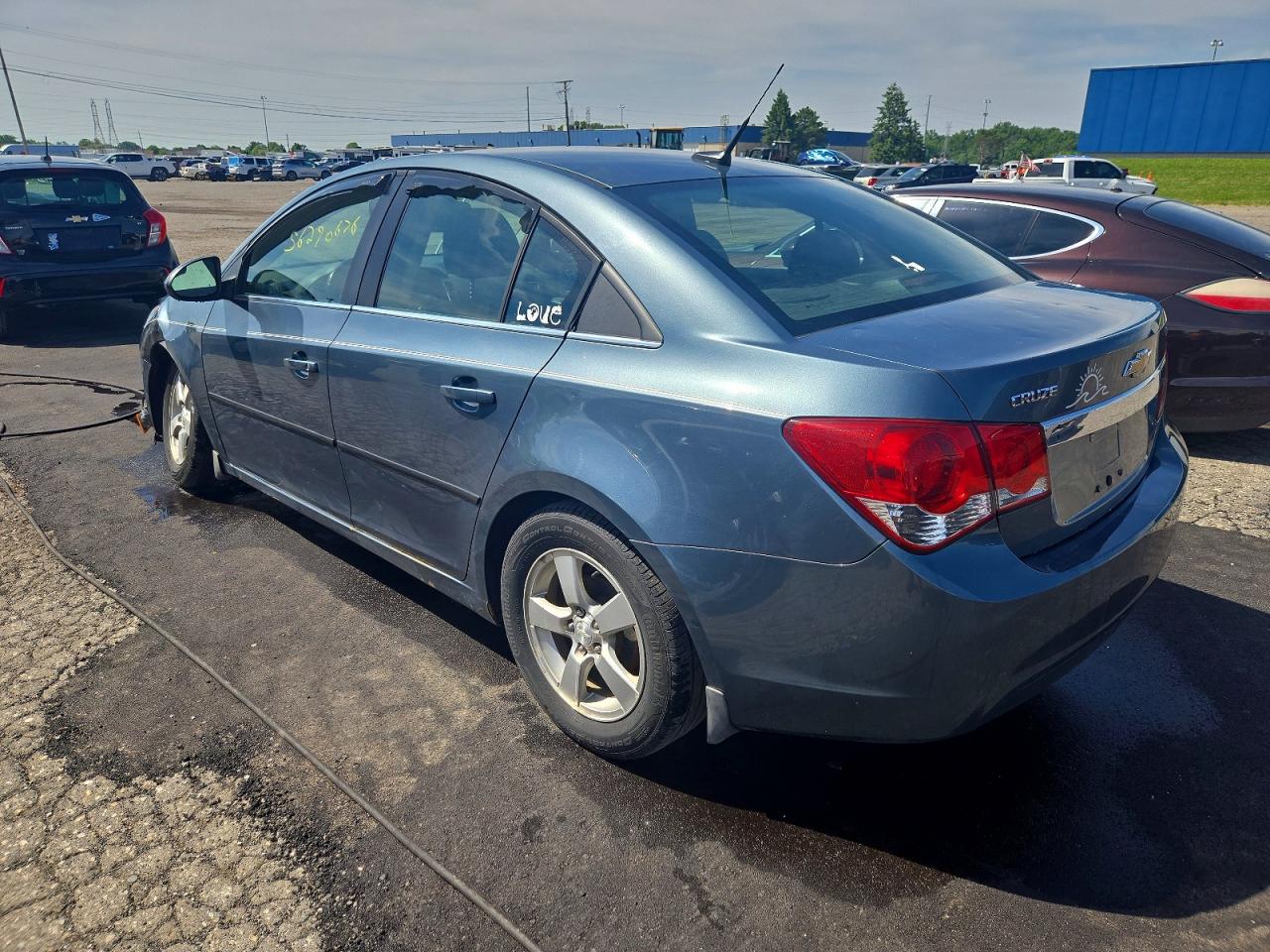 2012 Chevrolet Cruze Lt Blue vin: 1G1PF5SC9C7237883
