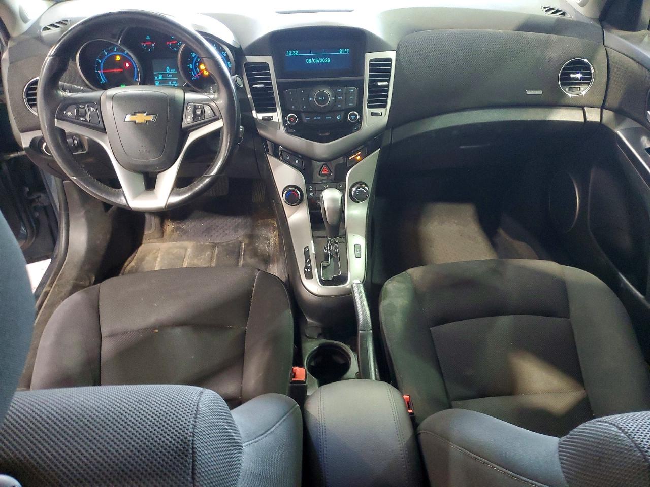 2012 Chevrolet Cruze Lt Blue vin: 1G1PF5SC9C7237883