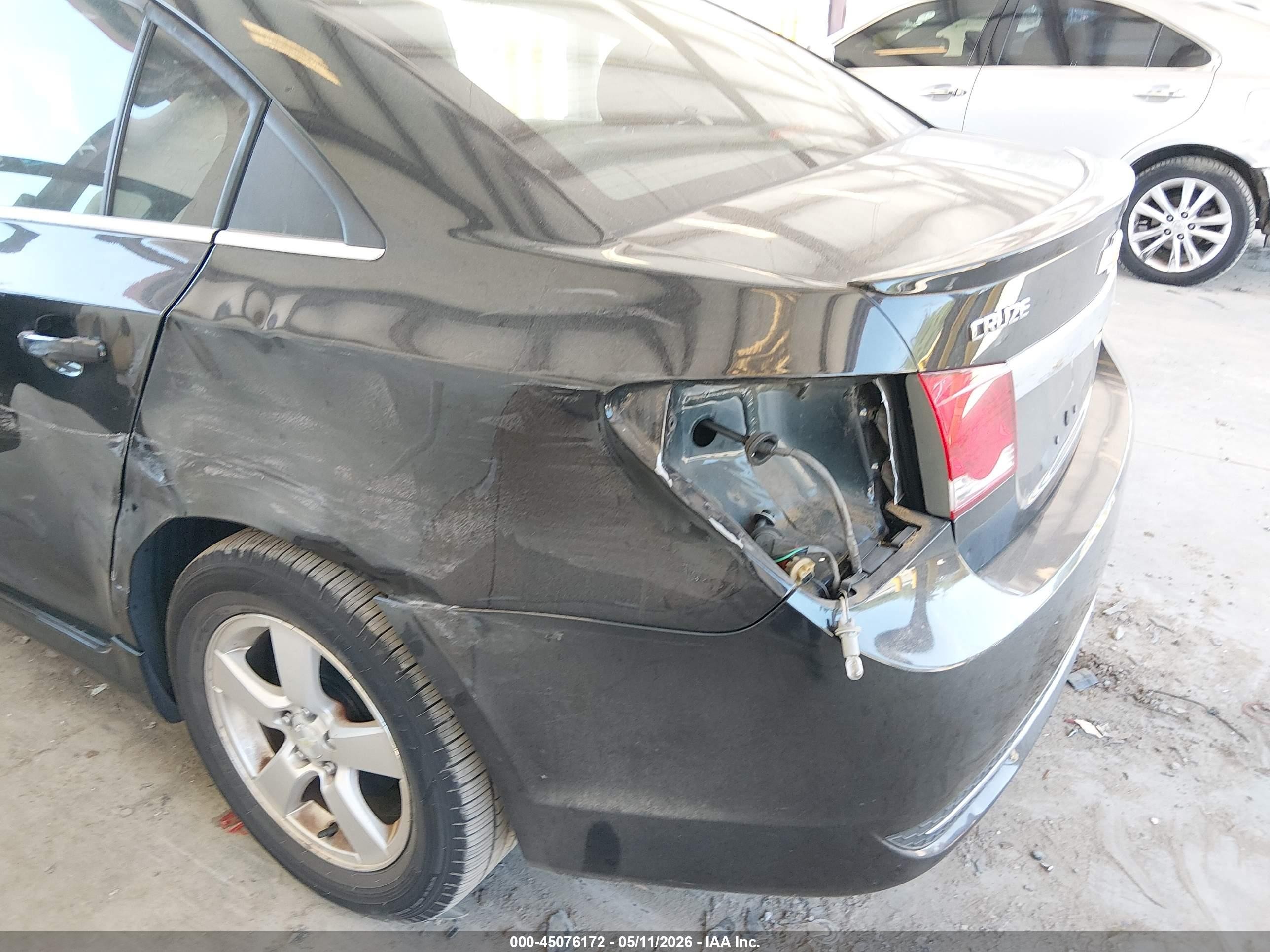 2012 Chevrolet Cruze 1lt Black vin: 1G1PF5SC9C7241738