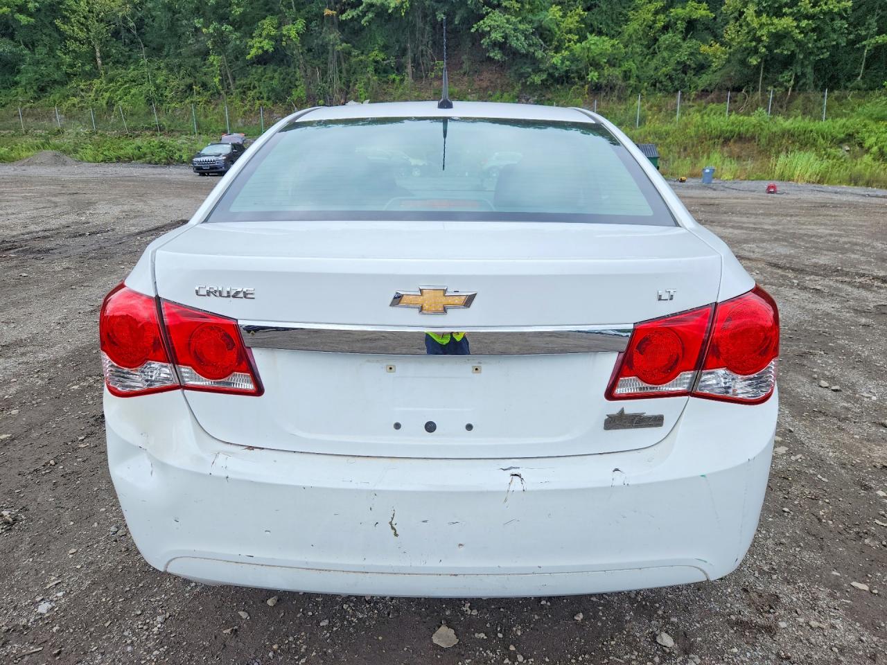 2012 Chevrolet Cruze Lt White vin: 1G1PF5SC9C7242758