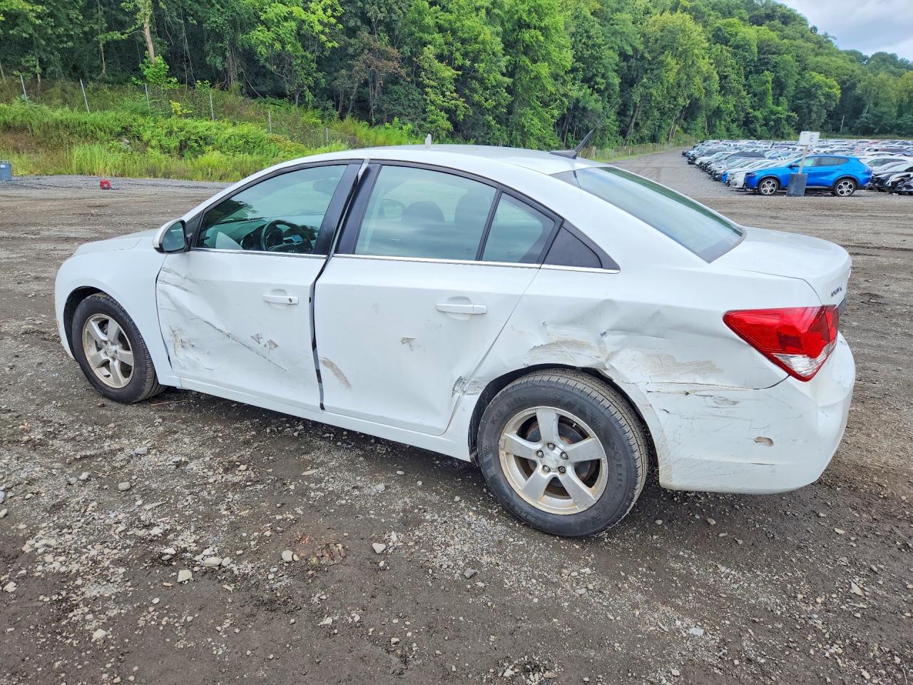 2012 Chevrolet Cruze Lt White vin: 1G1PF5SC9C7242758