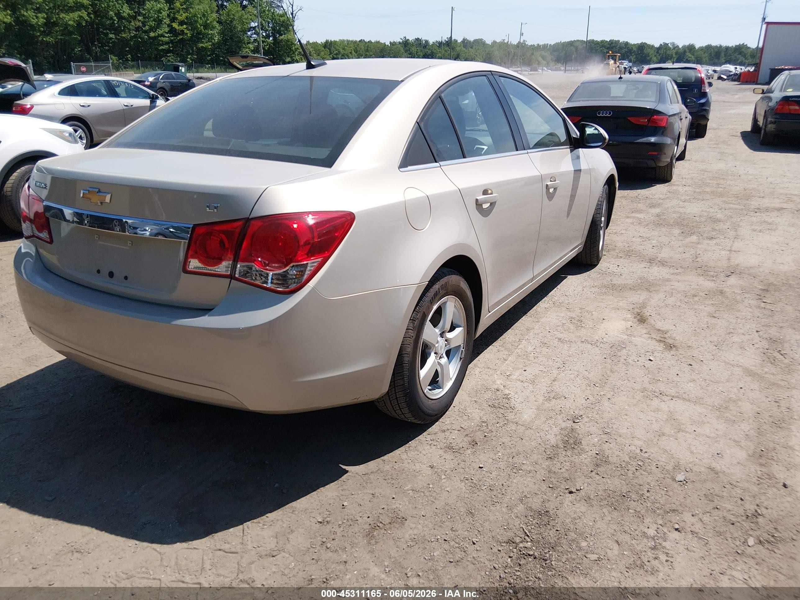 2012 Chevrolet Cruze 1lt Gold vin: 1G1PF5SC9C7245692