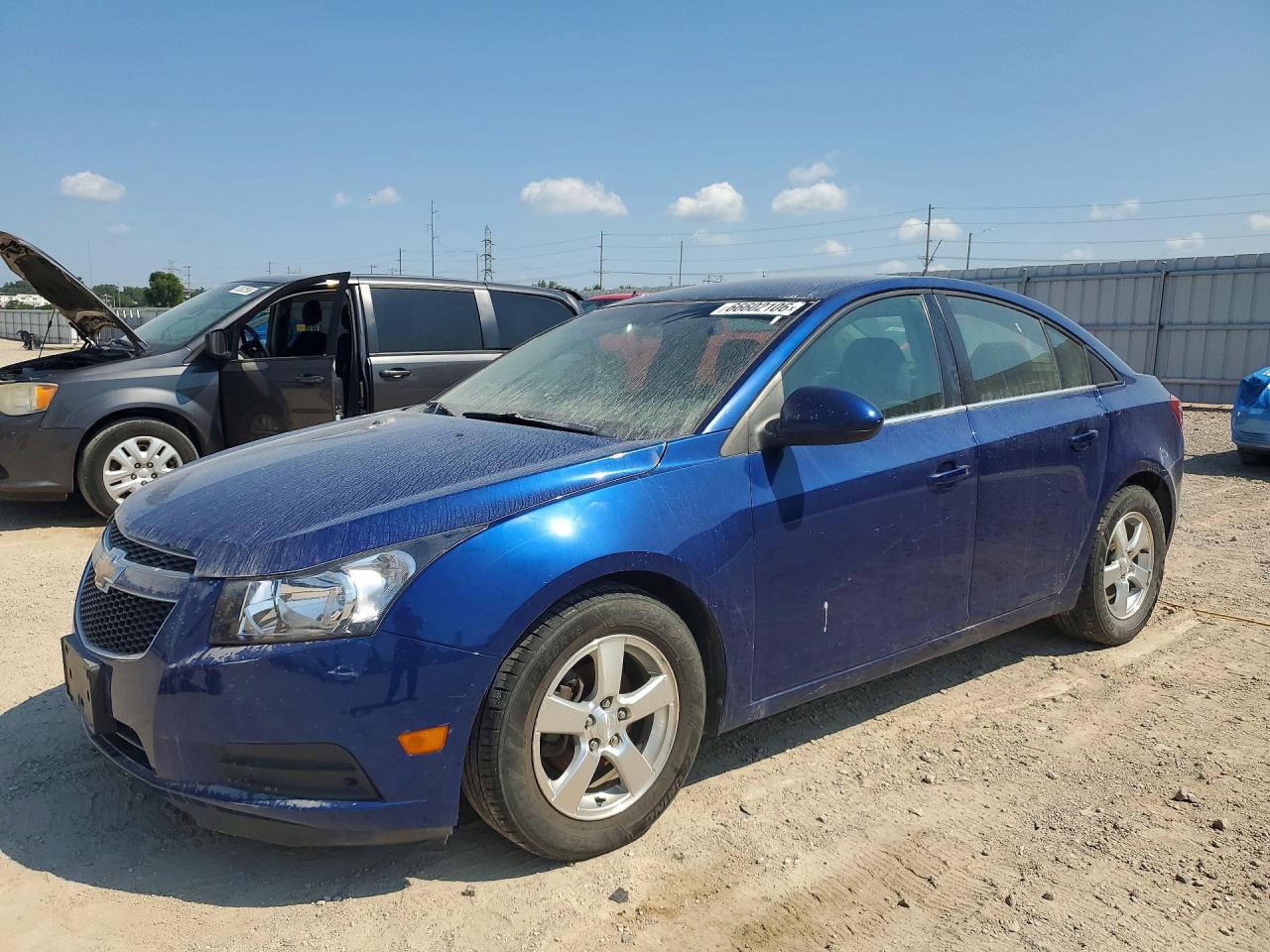 2012 Chevrolet Cruze Lt Blue vin: 1G1PF5SC9C7259155