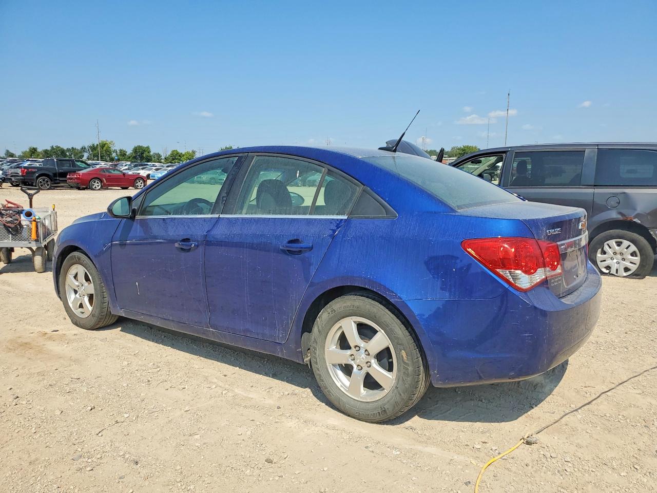 2012 Chevrolet Cruze Lt Blue vin: 1G1PF5SC9C7259155