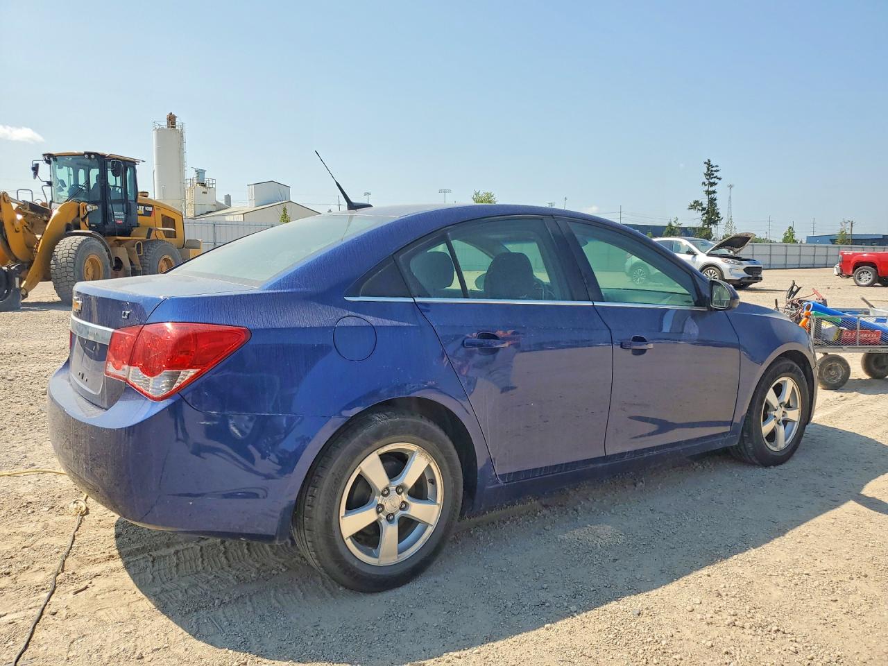 2012 Chevrolet Cruze Lt Blue vin: 1G1PF5SC9C7259155
