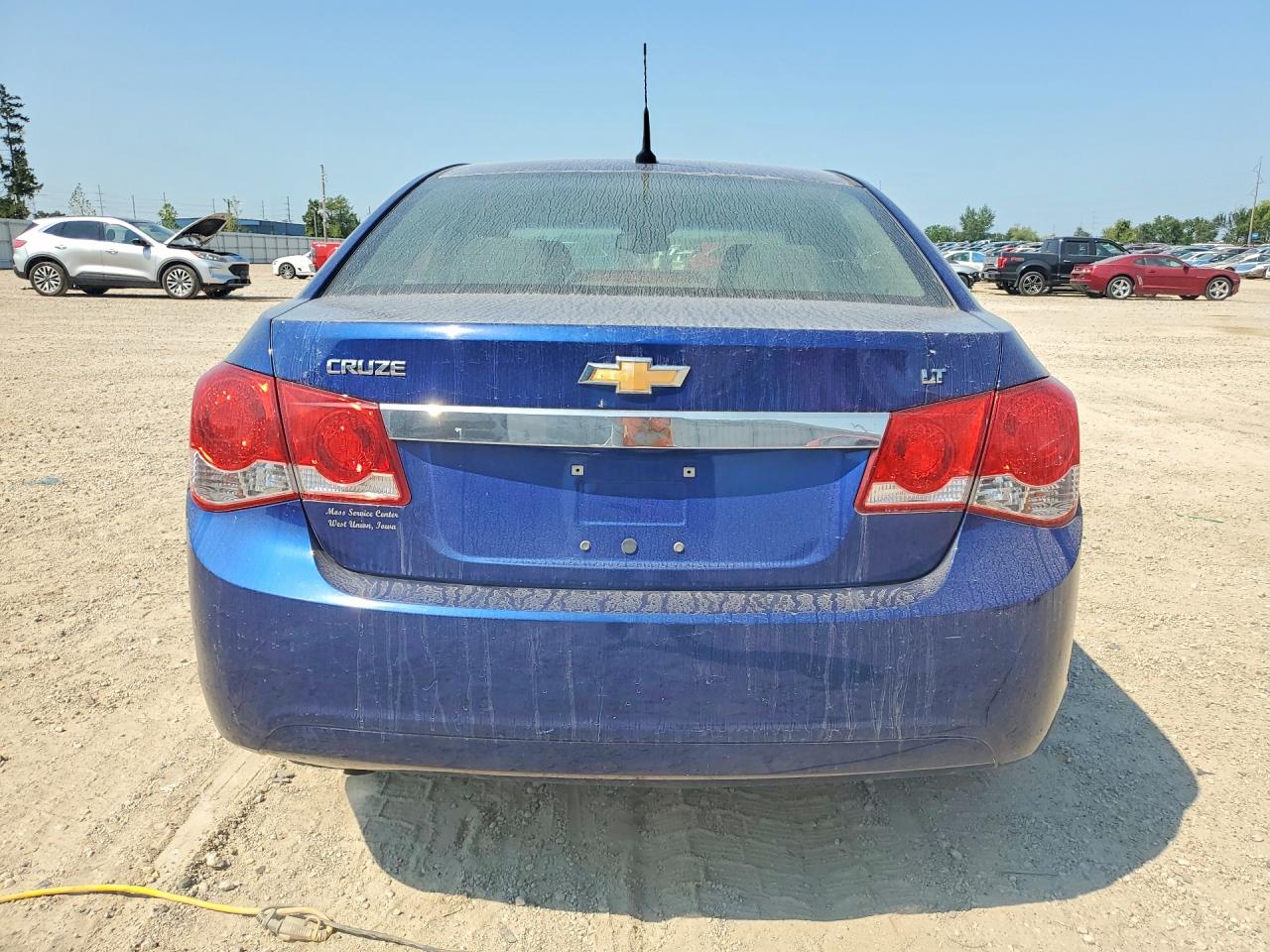 2012 Chevrolet Cruze Lt Blue vin: 1G1PF5SC9C7259155