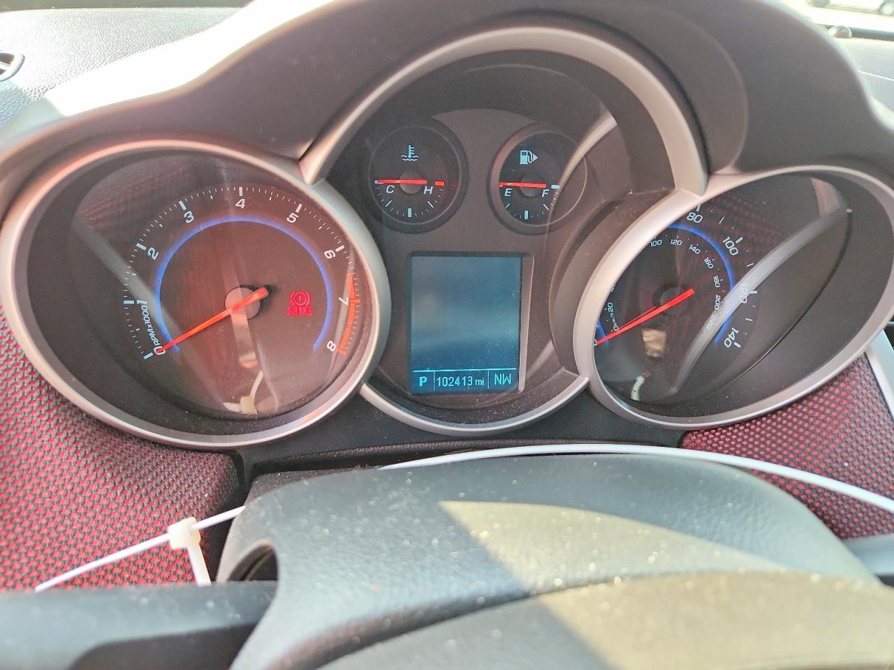 2012 Chevrolet Cruze Lt Red vin: 1G1PF5SC9C7304322