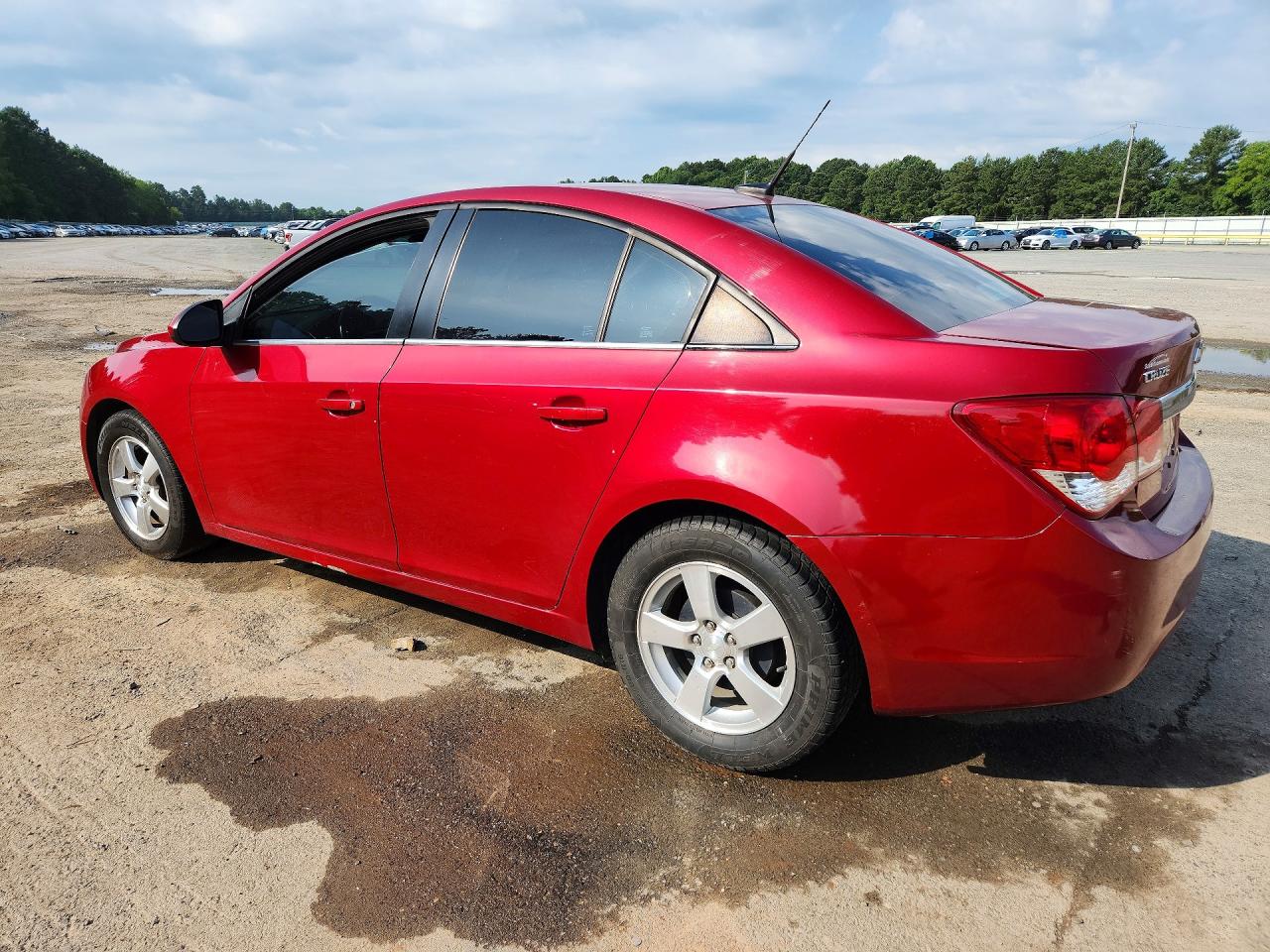 2012 Chevrolet Cruze Lt Red vin: 1G1PF5SC9C7304322
