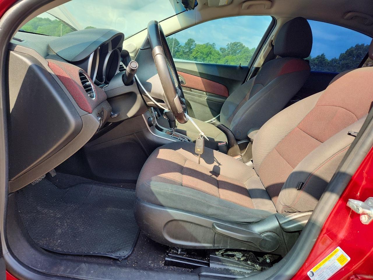 2012 Chevrolet Cruze Lt Red vin: 1G1PF5SC9C7304322