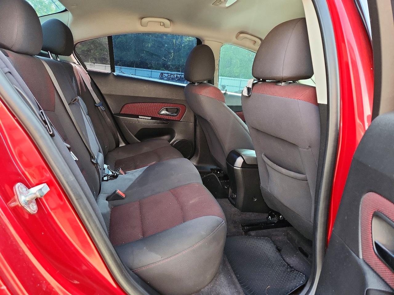2012 Chevrolet Cruze Lt Red vin: 1G1PF5SC9C7304322