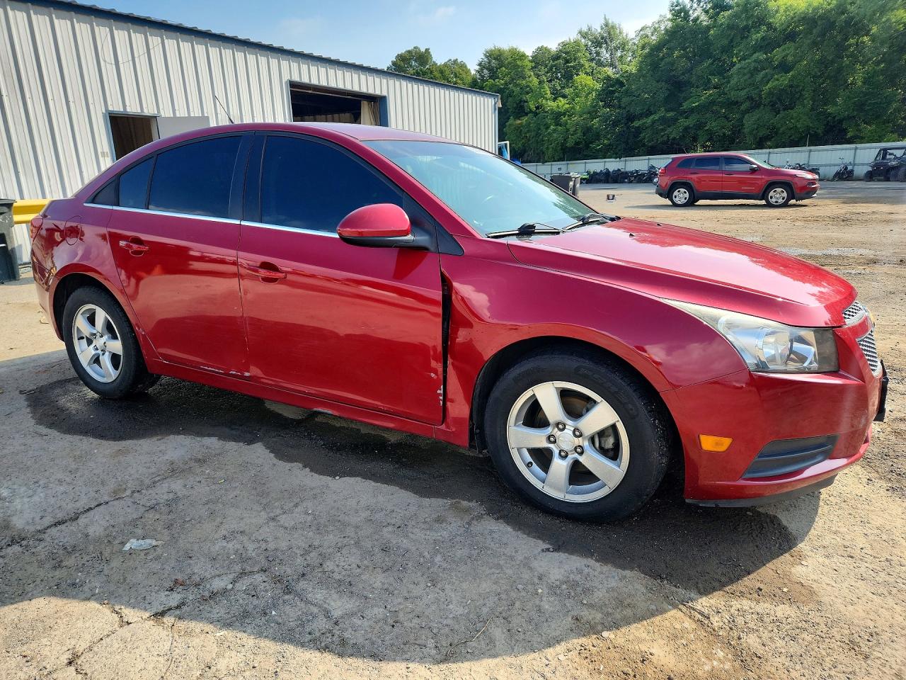 2012 Chevrolet Cruze Lt Red vin: 1G1PF5SC9C7304322