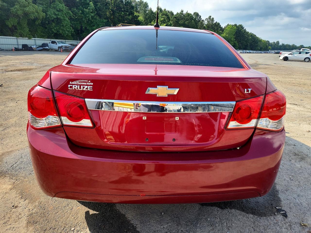 2012 Chevrolet Cruze Lt Red vin: 1G1PF5SC9C7304322