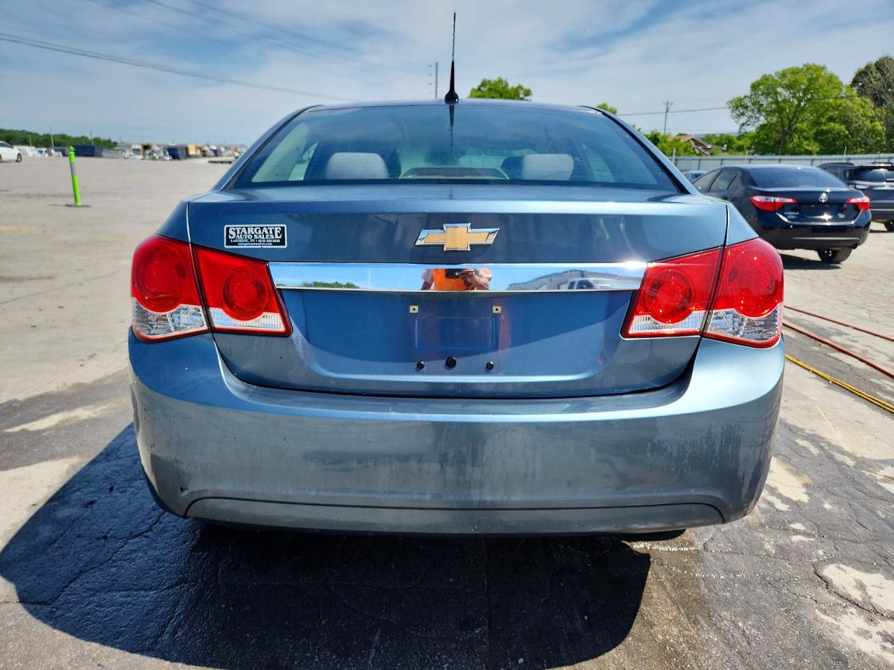 2012 Chevrolet Cruze Lt Blue vin: 1G1PF5SC9C7351088