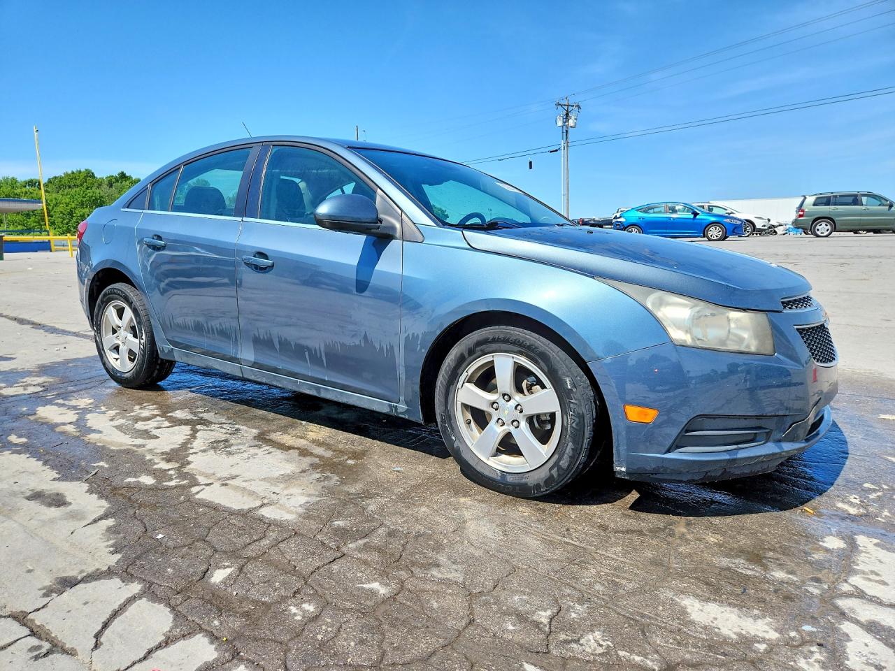 2012 Chevrolet Cruze Lt Blue vin: 1G1PF5SC9C7351088