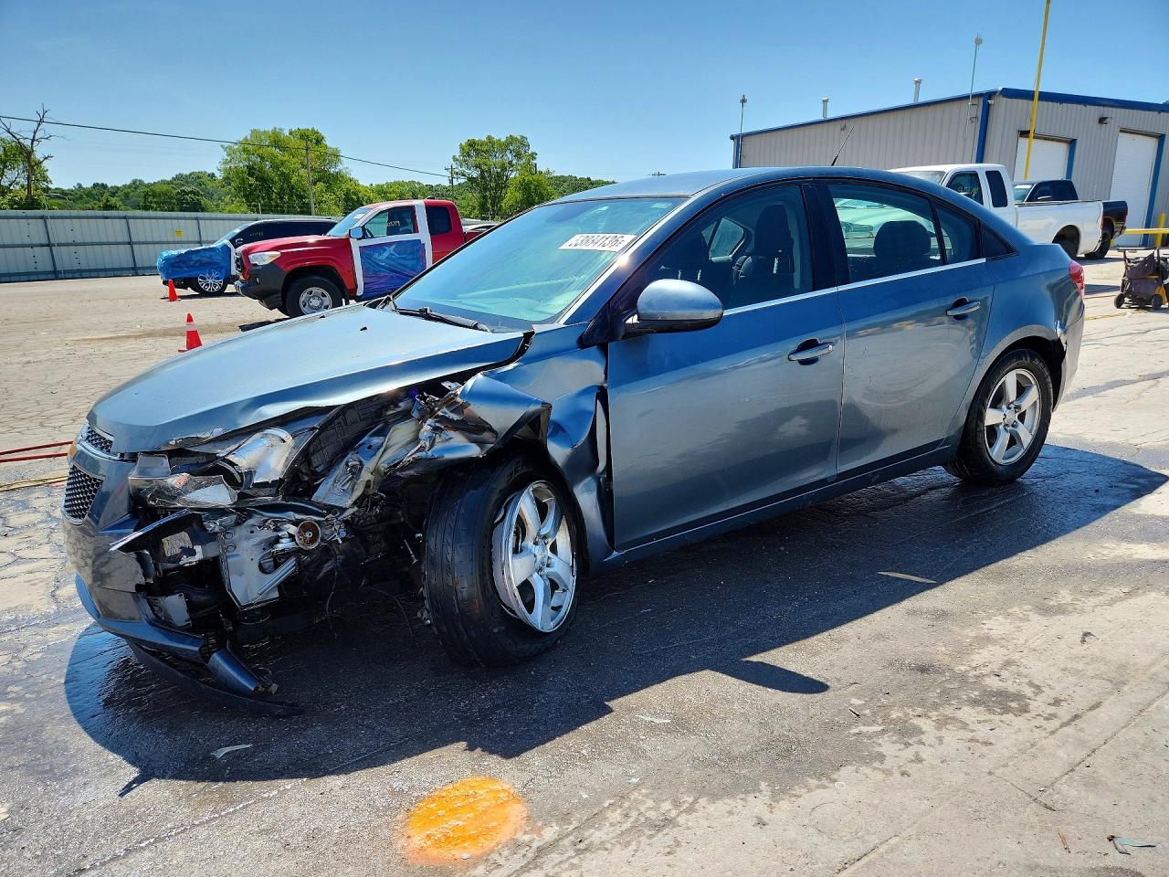 2012 Chevrolet Cruze Lt Blue vin: 1G1PF5SC9C7351088