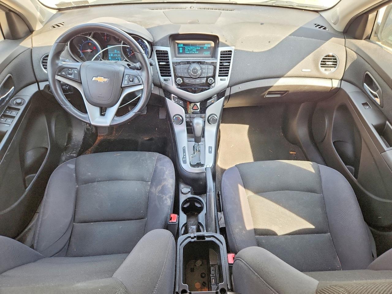 2012 Chevrolet Cruze Lt White vin: 1G1PF5SC9C7370174