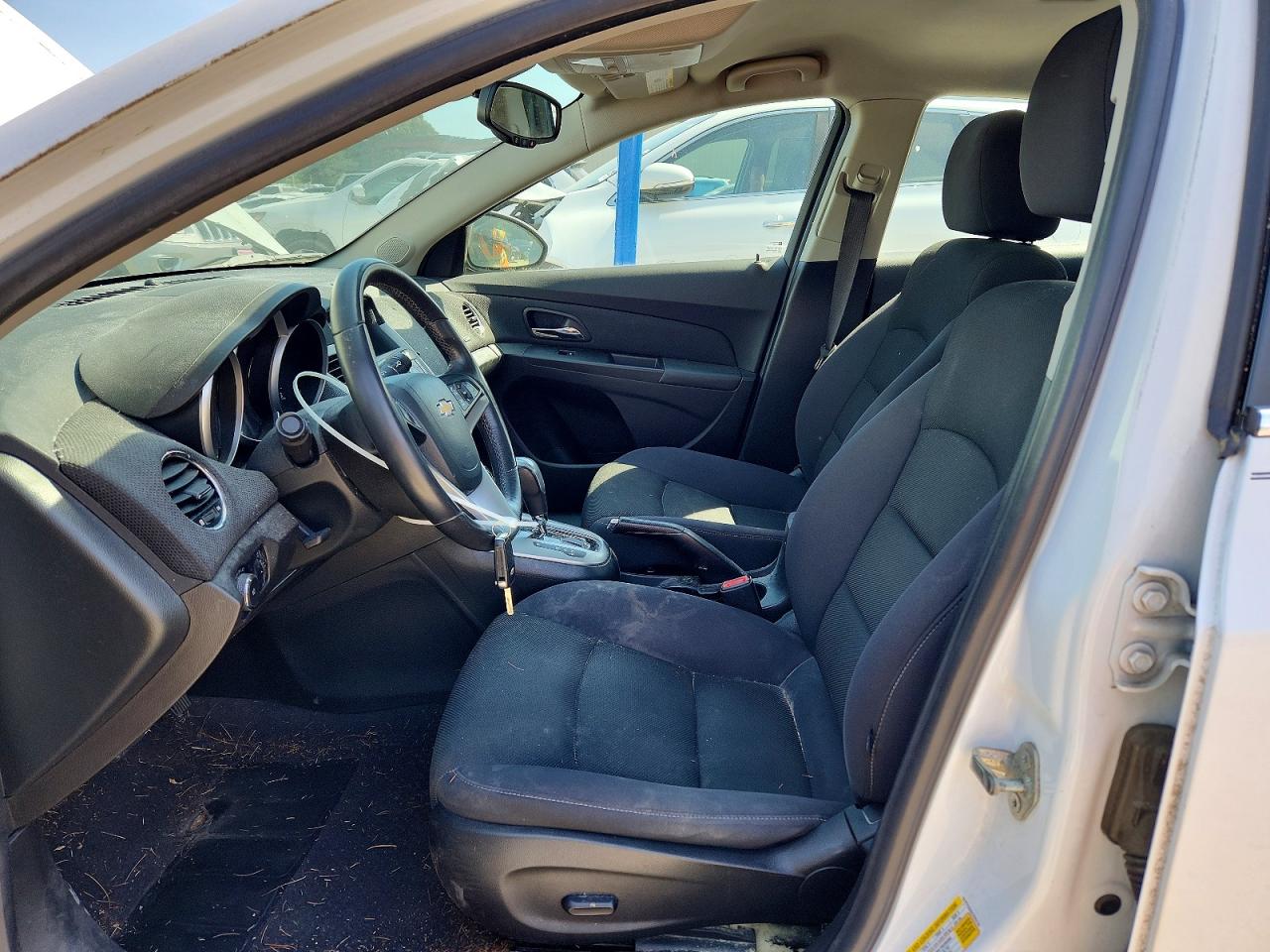 2012 Chevrolet Cruze Lt White vin: 1G1PF5SC9C7370174
