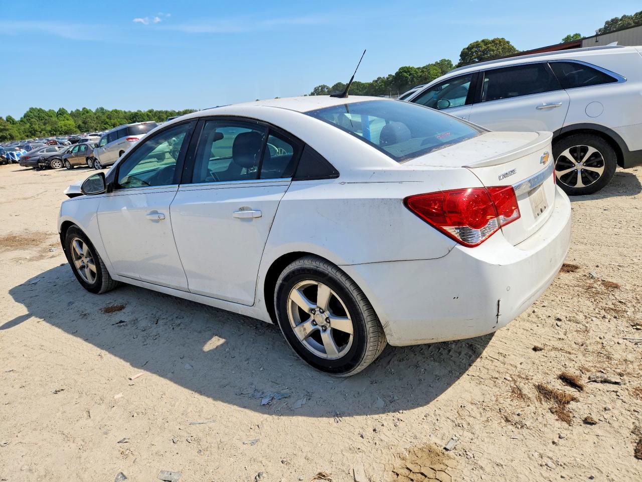2012 Chevrolet Cruze Lt White vin: 1G1PF5SC9C7370174