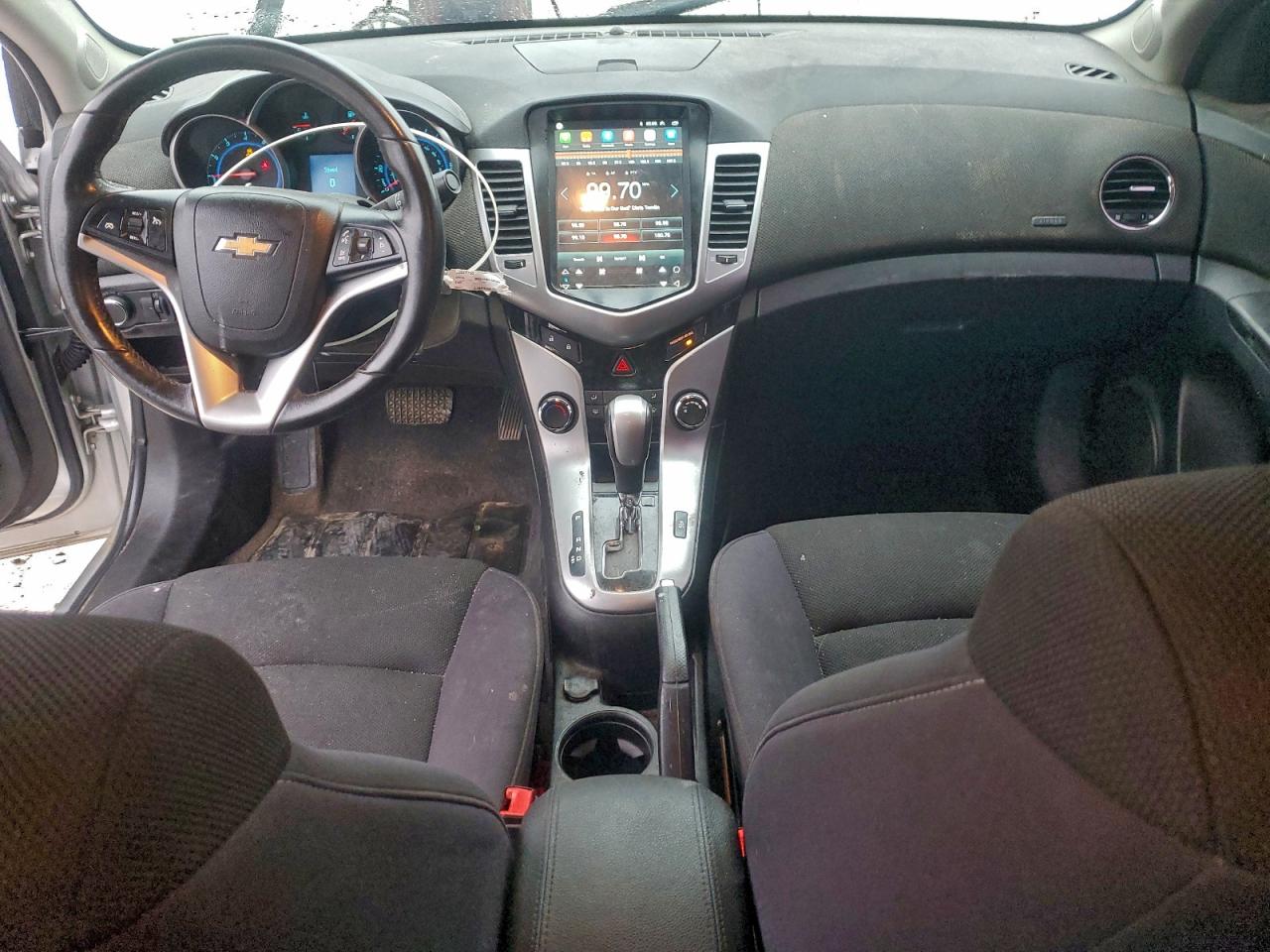 2012 Chevrolet Cruze Lt Silver vin: 1G1PF5SC9C7382969
