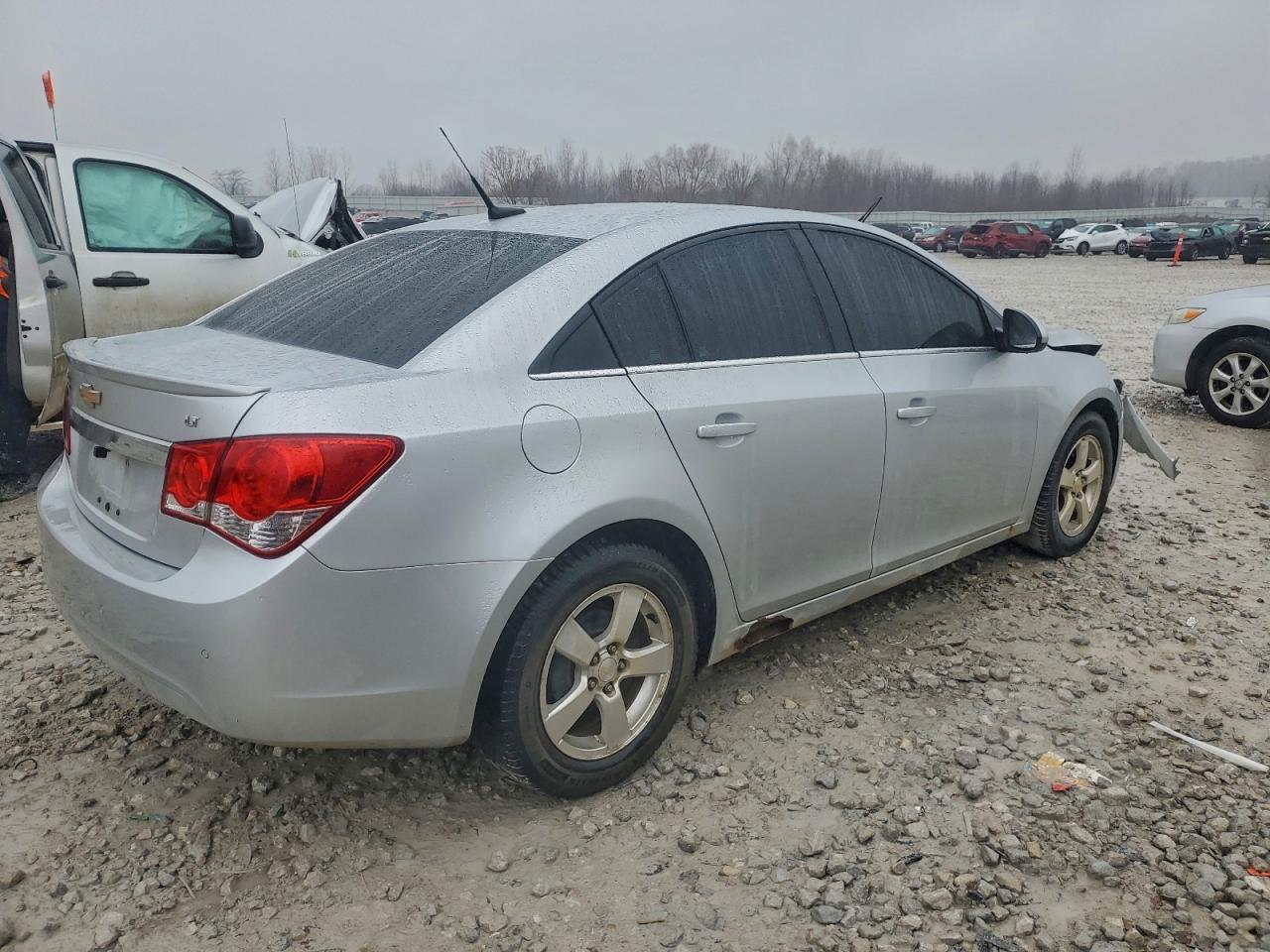 2012 Chevrolet Cruze Lt Silver vin: 1G1PF5SC9C7382969