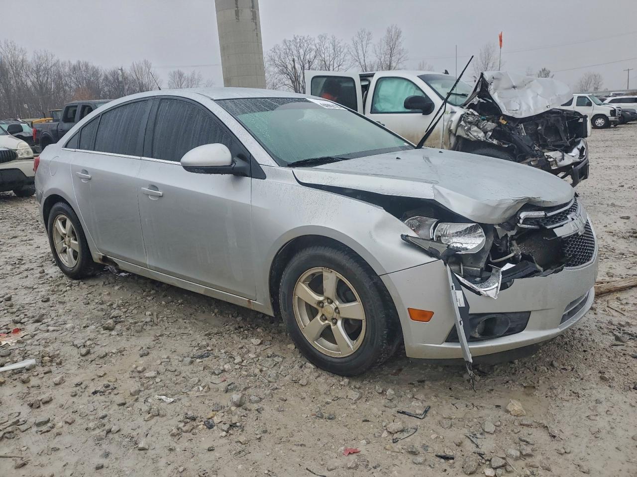 2012 Chevrolet Cruze Lt Silver vin: 1G1PF5SC9C7382969