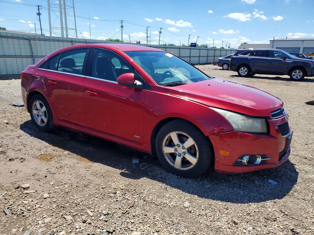 2012 Chevrolet Cruze Lt Красный vin: 1G1PF5SCXC7215679