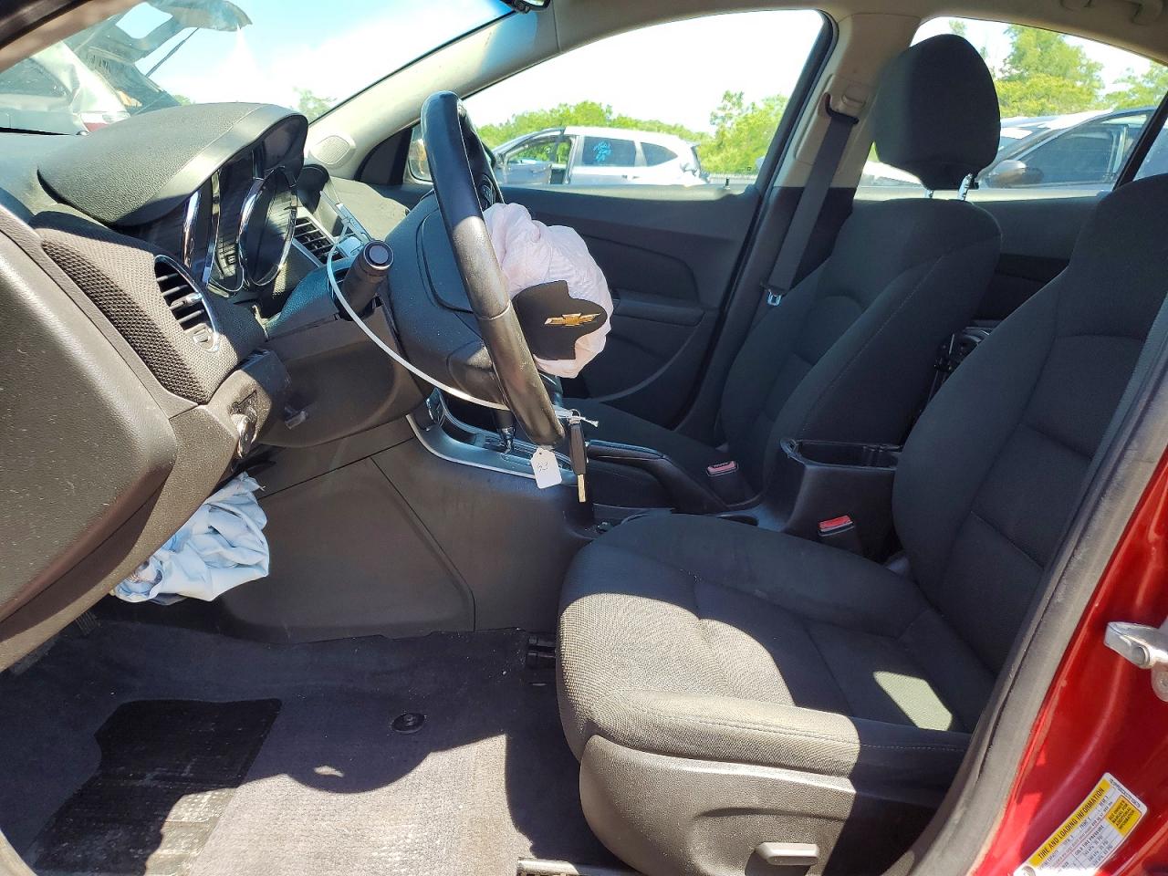 2012 Chevrolet Cruze Lt Красный vin: 1G1PF5SCXC7215679