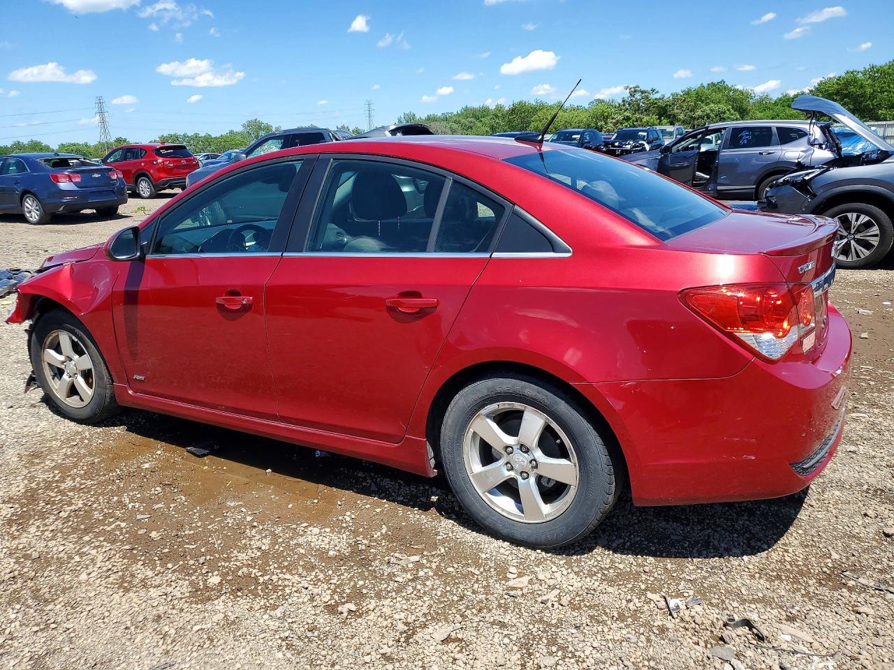 2012 Chevrolet Cruze Lt Красный vin: 1G1PF5SCXC7215679