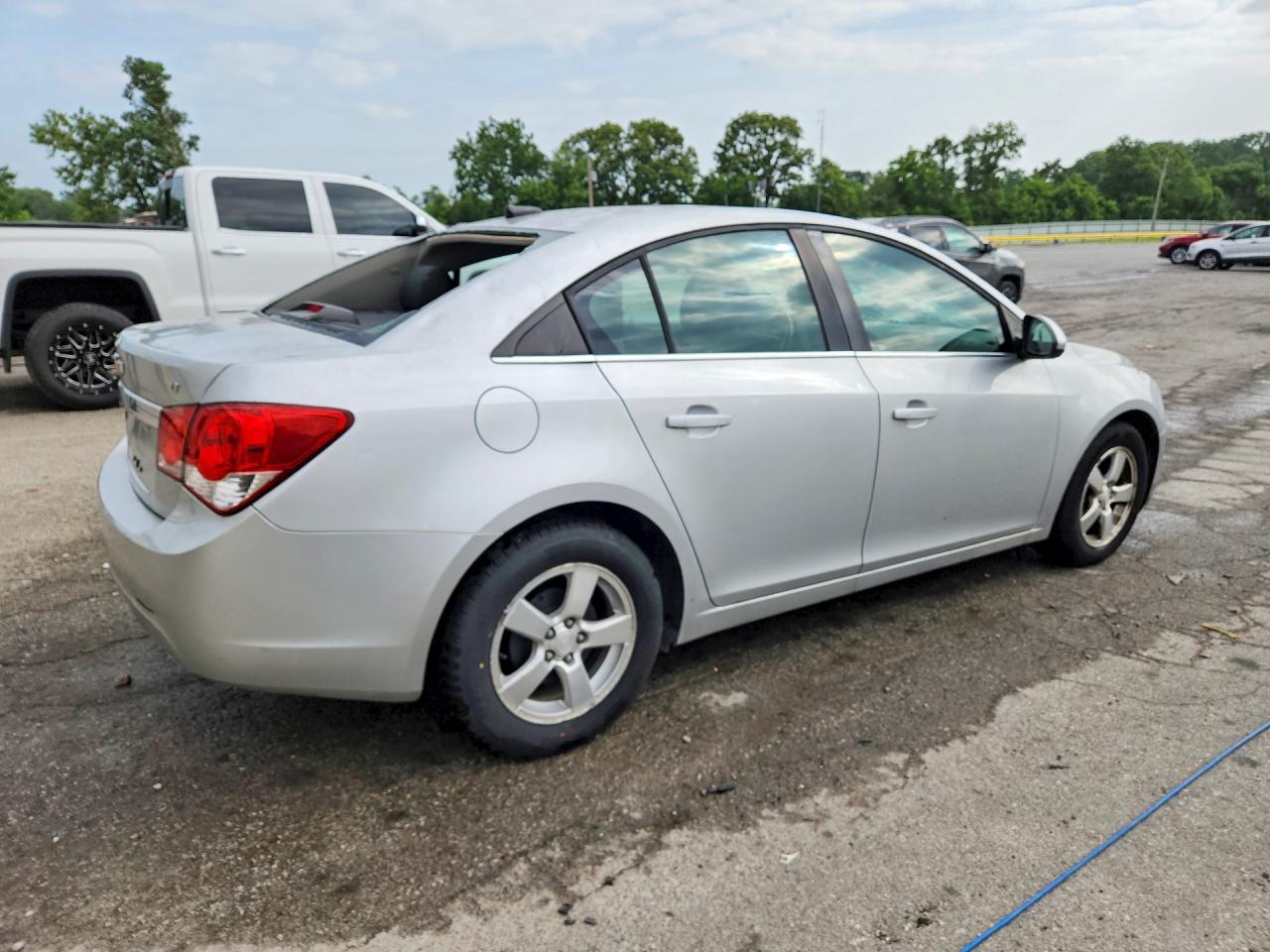 2012 Chevrolet Cruze Lt Silver vin: 1G1PF5SCXC7251131