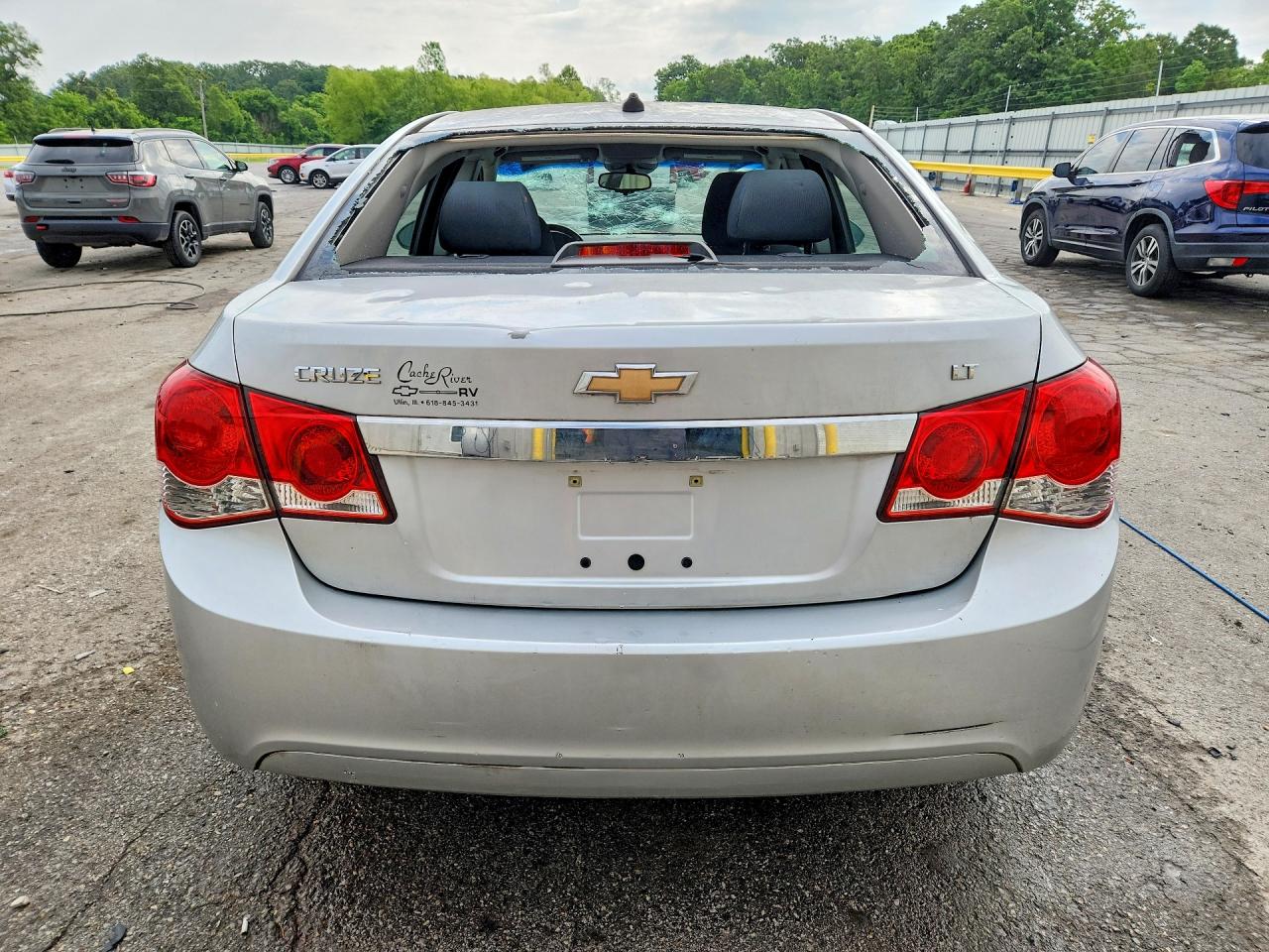2012 Chevrolet Cruze Lt Silver vin: 1G1PF5SCXC7251131