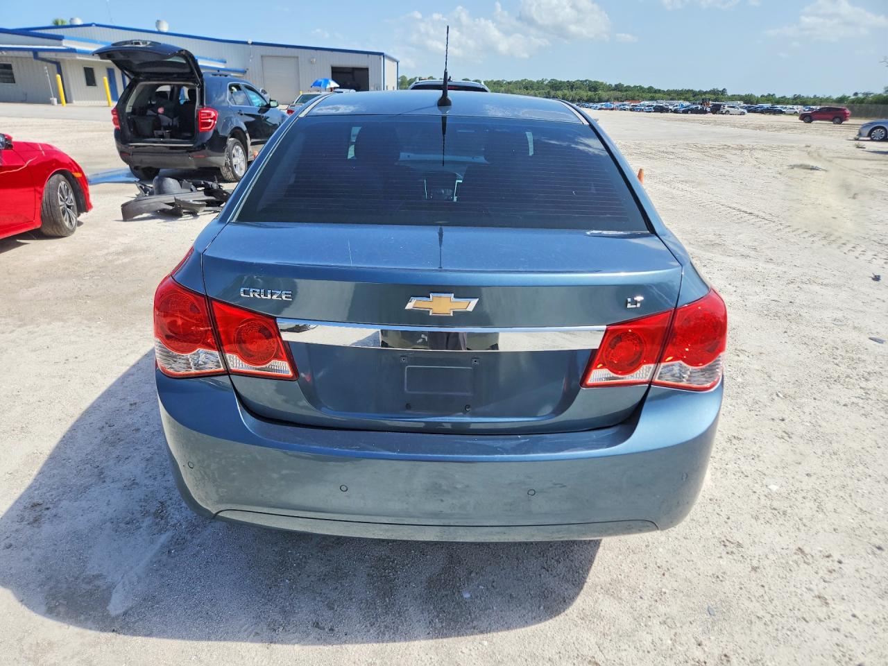2012 Chevrolet Cruze Lt Blue vin: 1G1PF5SCXC7300876