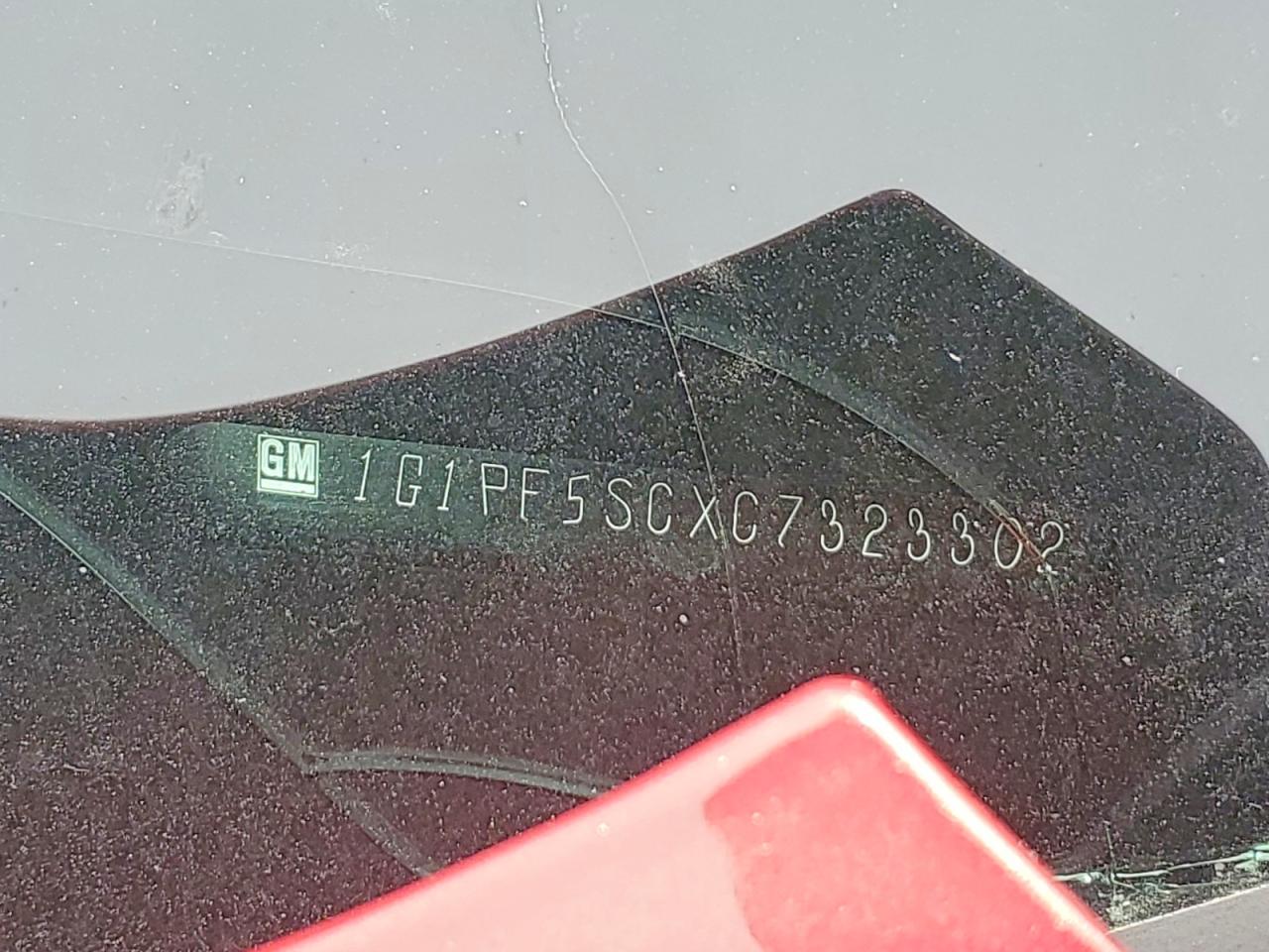 2012 Chevrolet Cruze Lt Red vin: 1G1PF5SCXC7323302
