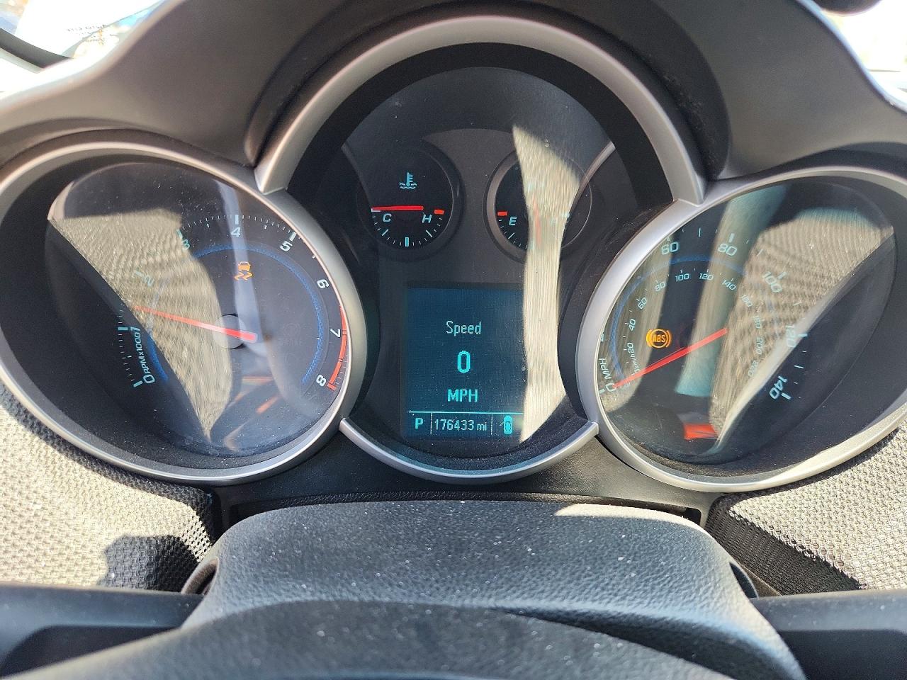 2012 Chevrolet Cruze Lt Blue vin: 1G1PF5SCXC7356042