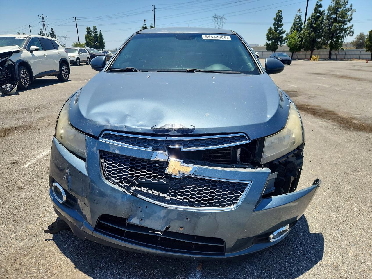 2012 Chevrolet Cruze Lt Blue vin: 1G1PF5SCXC7356042