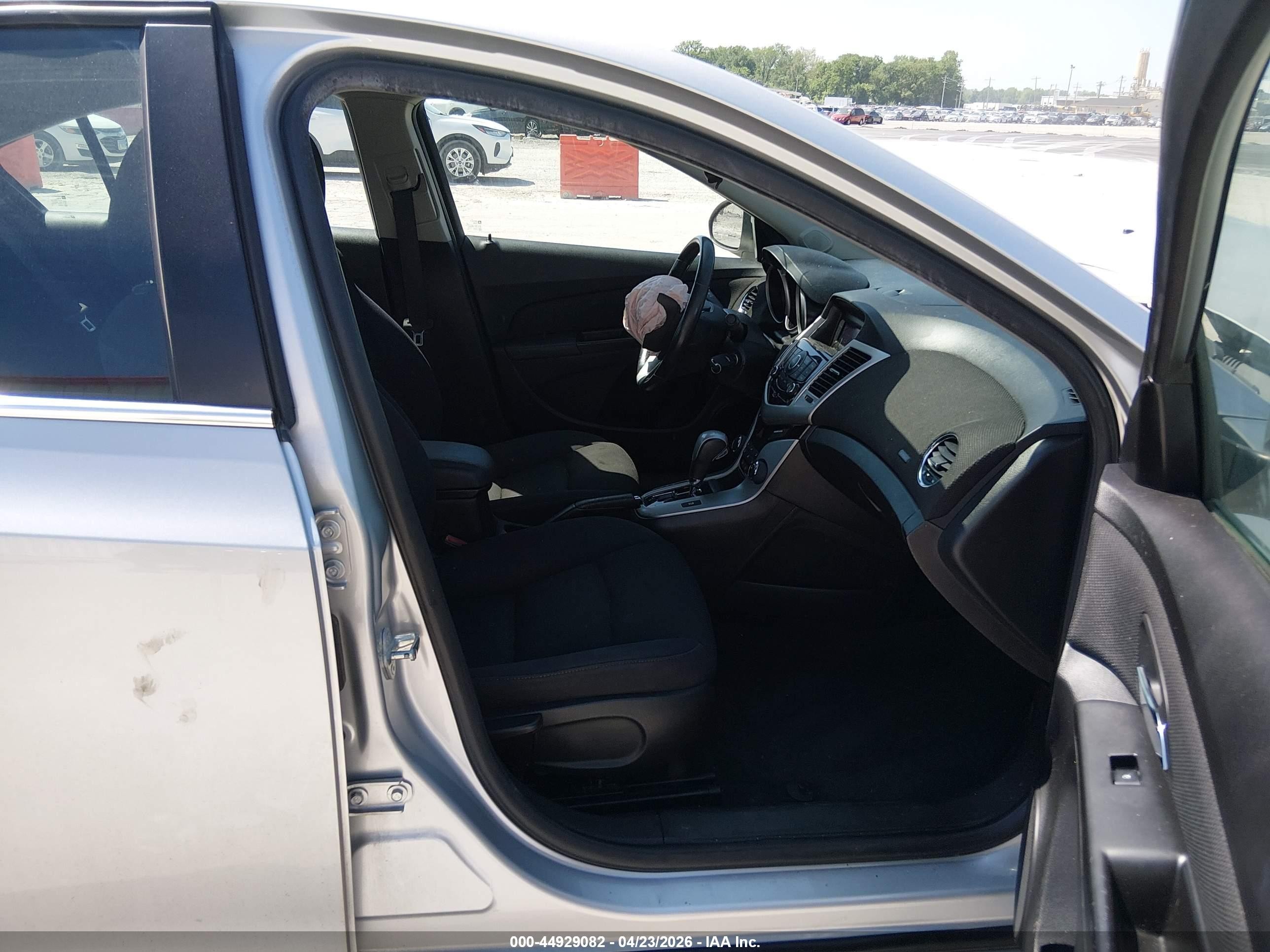 2012 Chevrolet Cruze 1lt Silver vin: 1G1PF5SCXC7361158