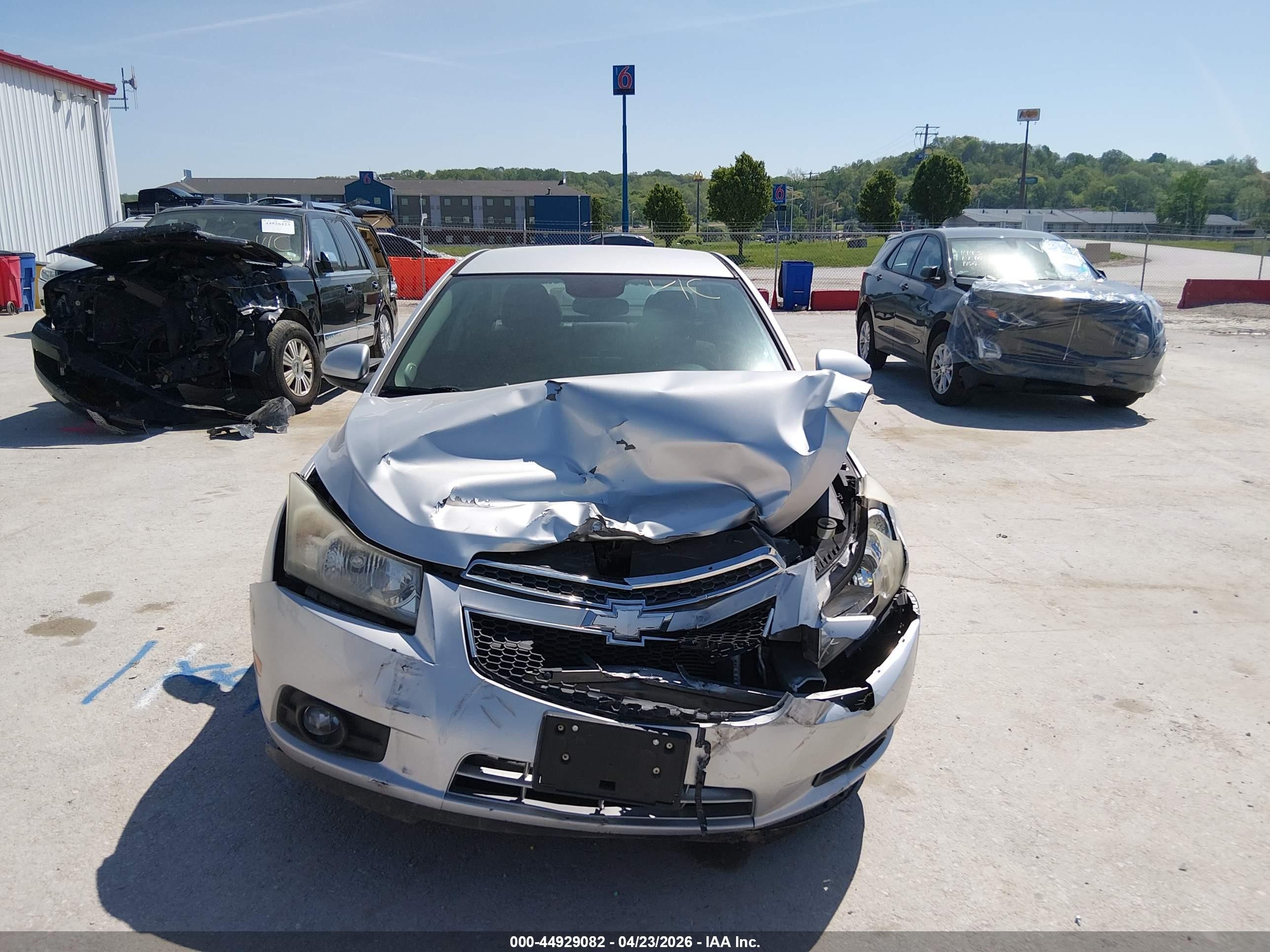 2012 Chevrolet Cruze 1lt Silver vin: 1G1PF5SCXC7361158