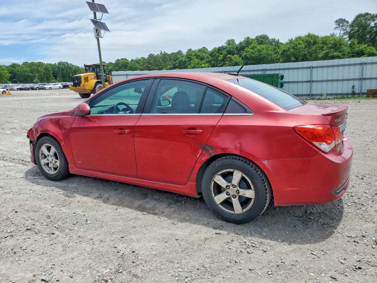 2012 Chevrolet Cruze Lt Red vin: 1G1PF5SCXC7375240