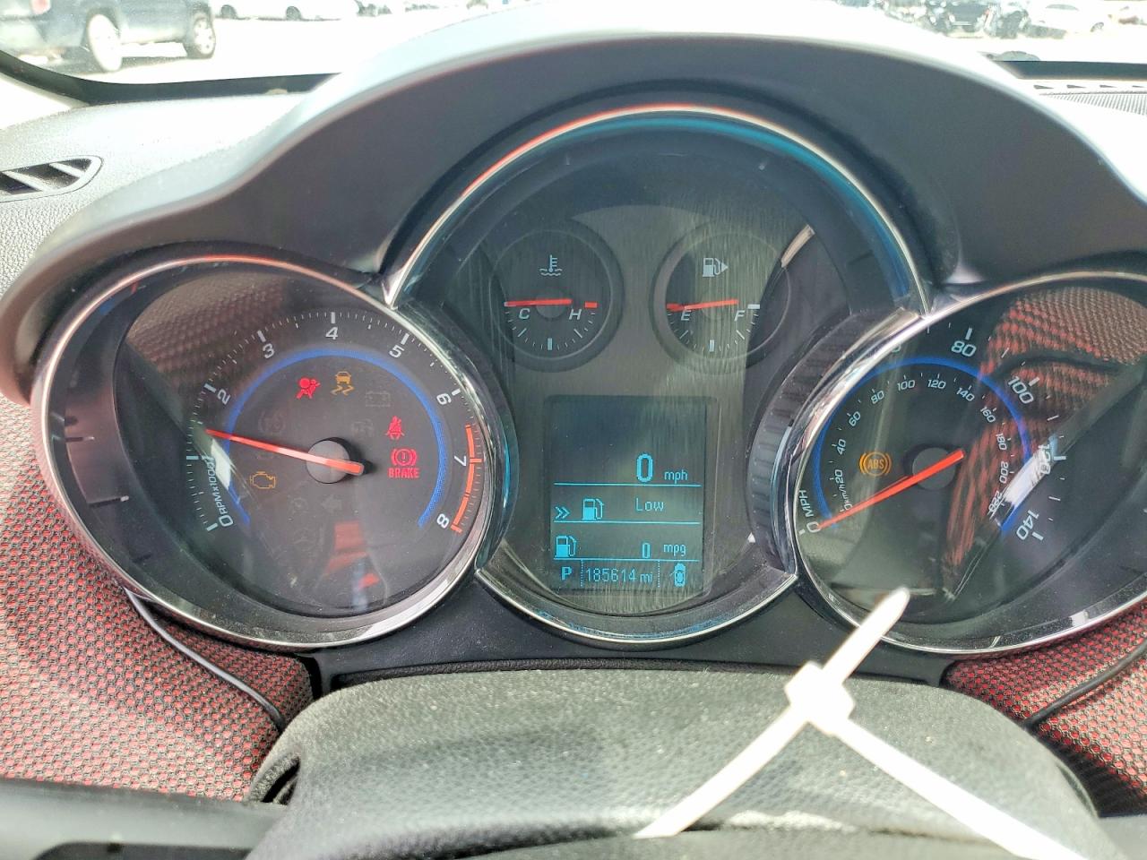 2012 Chevrolet Cruze Lt Red vin: 1G1PF5SCXC7375240