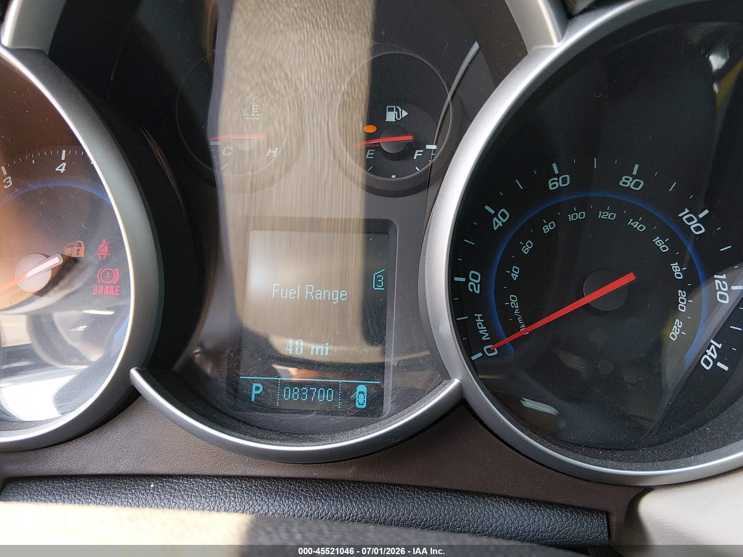 2011 Chevrolet Cruze 2lt Gold vin: 1G1PG5S90B7125635