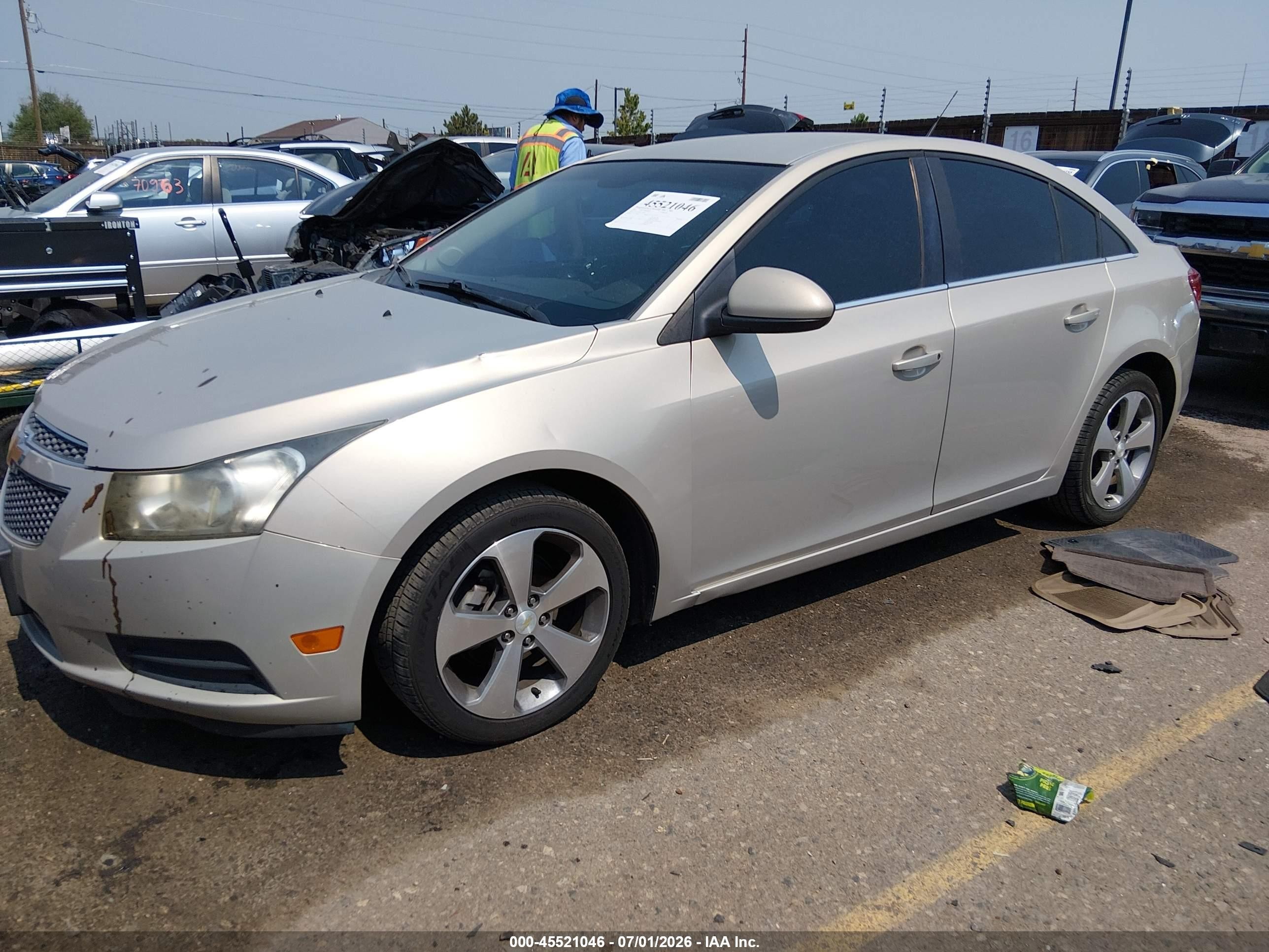 2011 Chevrolet Cruze 2lt Gold vin: 1G1PG5S90B7125635