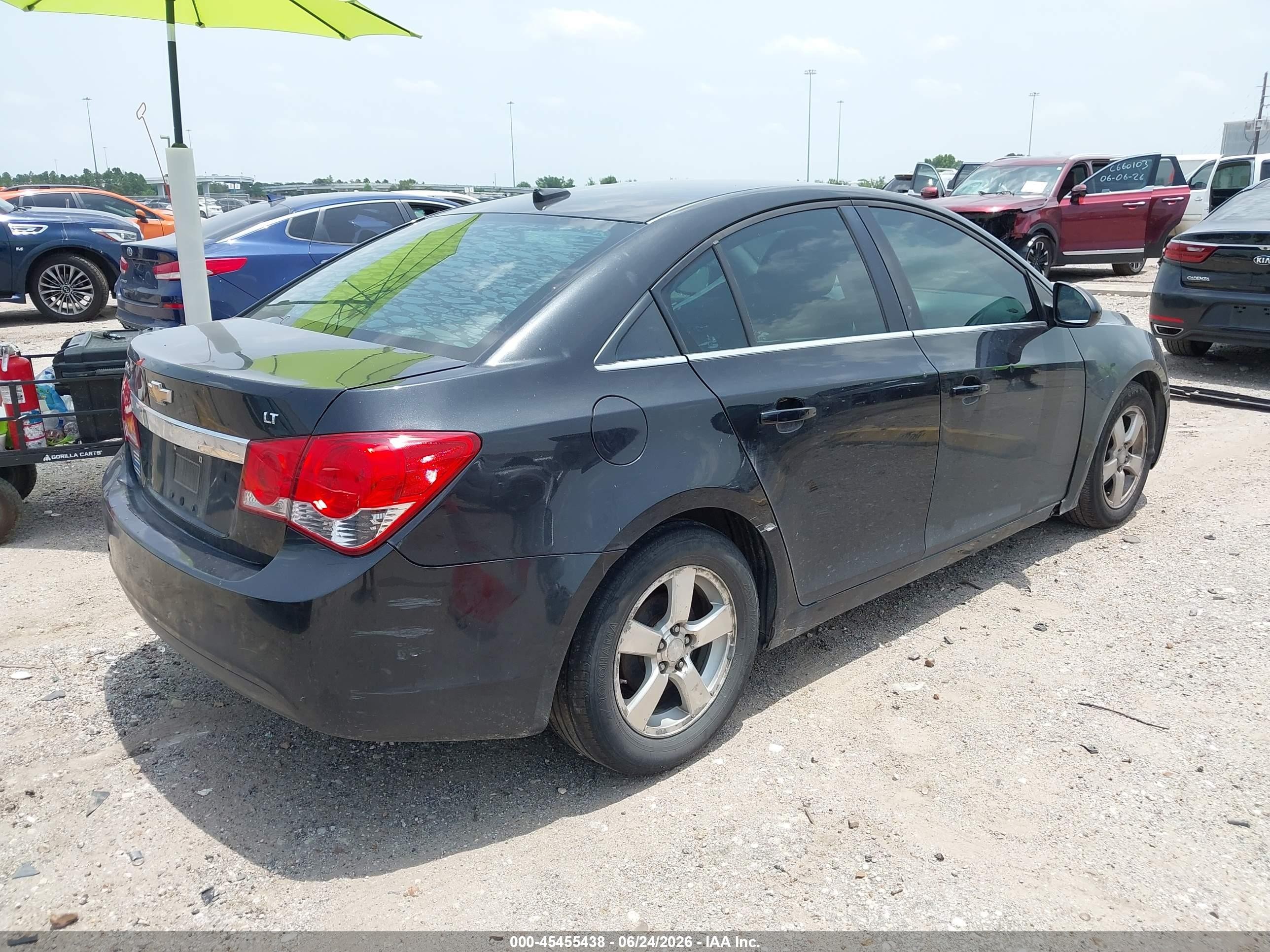 2011 Chevrolet Cruze 2lt Black vin: 1G1PG5S91B7125918