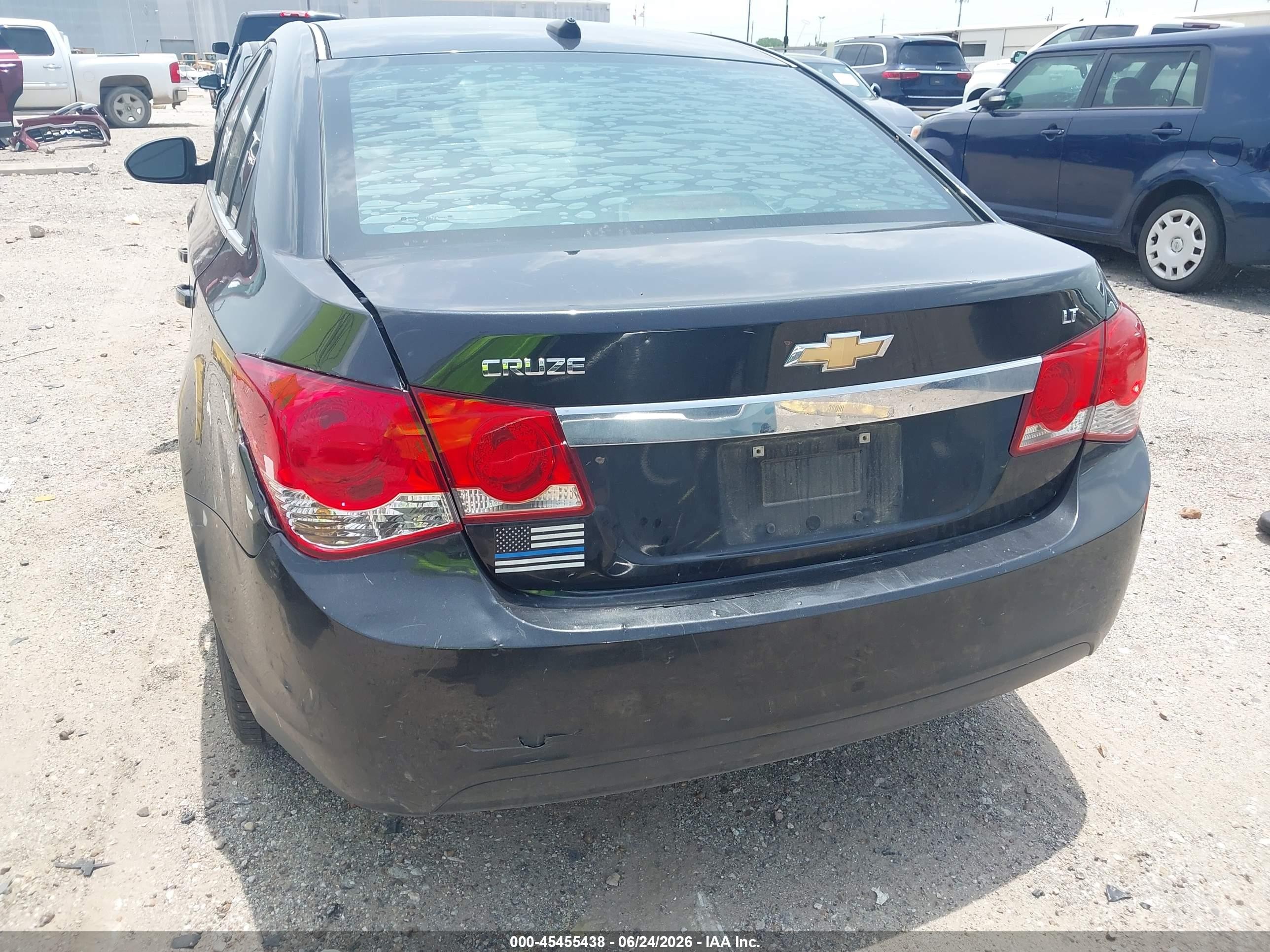 2011 Chevrolet Cruze 2lt Black vin: 1G1PG5S91B7125918