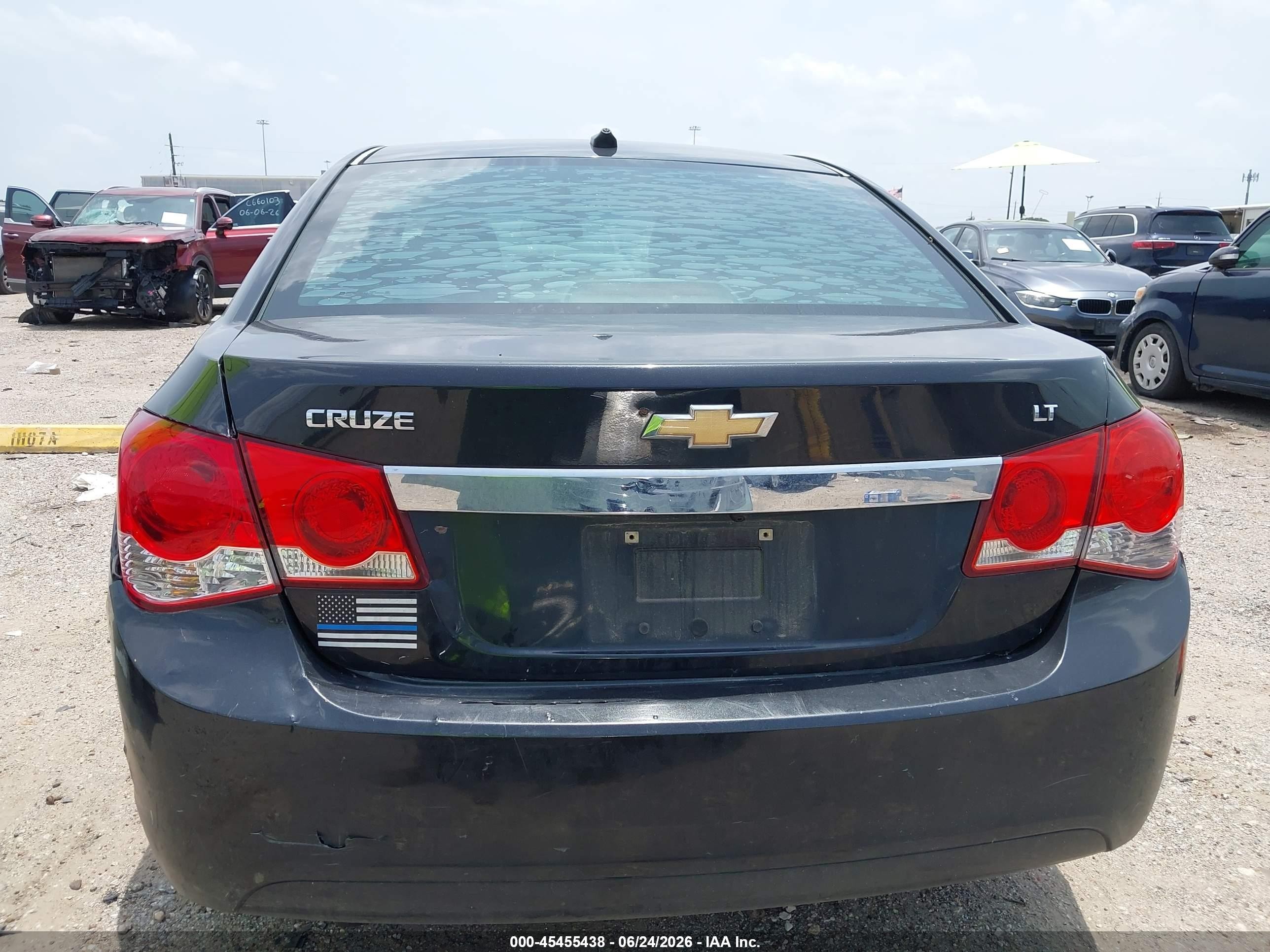 2011 Chevrolet Cruze 2lt Black vin: 1G1PG5S91B7125918