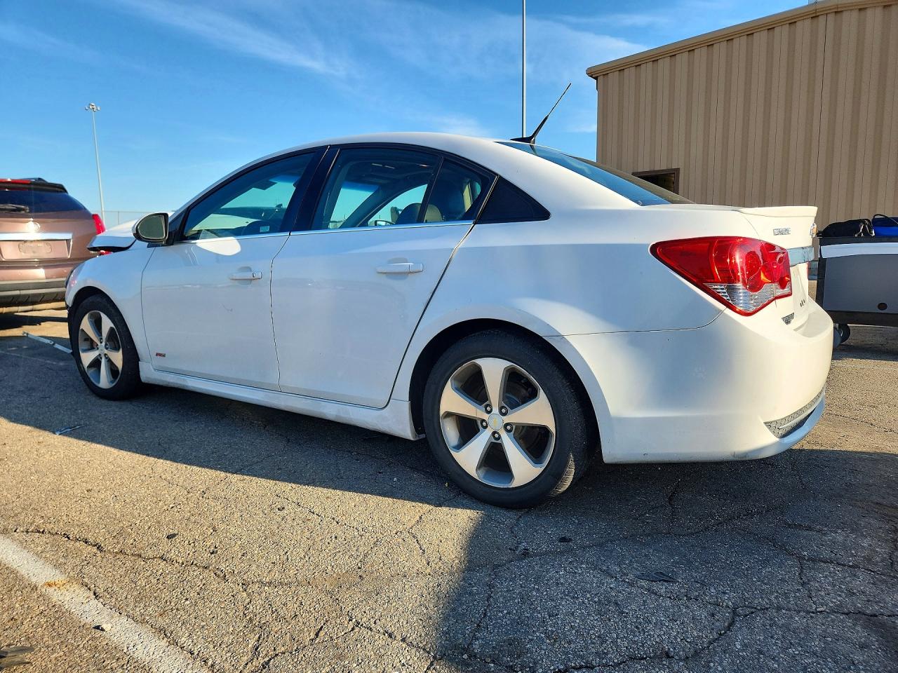 2011 Chevrolet Cruze Lt White vin: 1G1PG5S92B7295091
