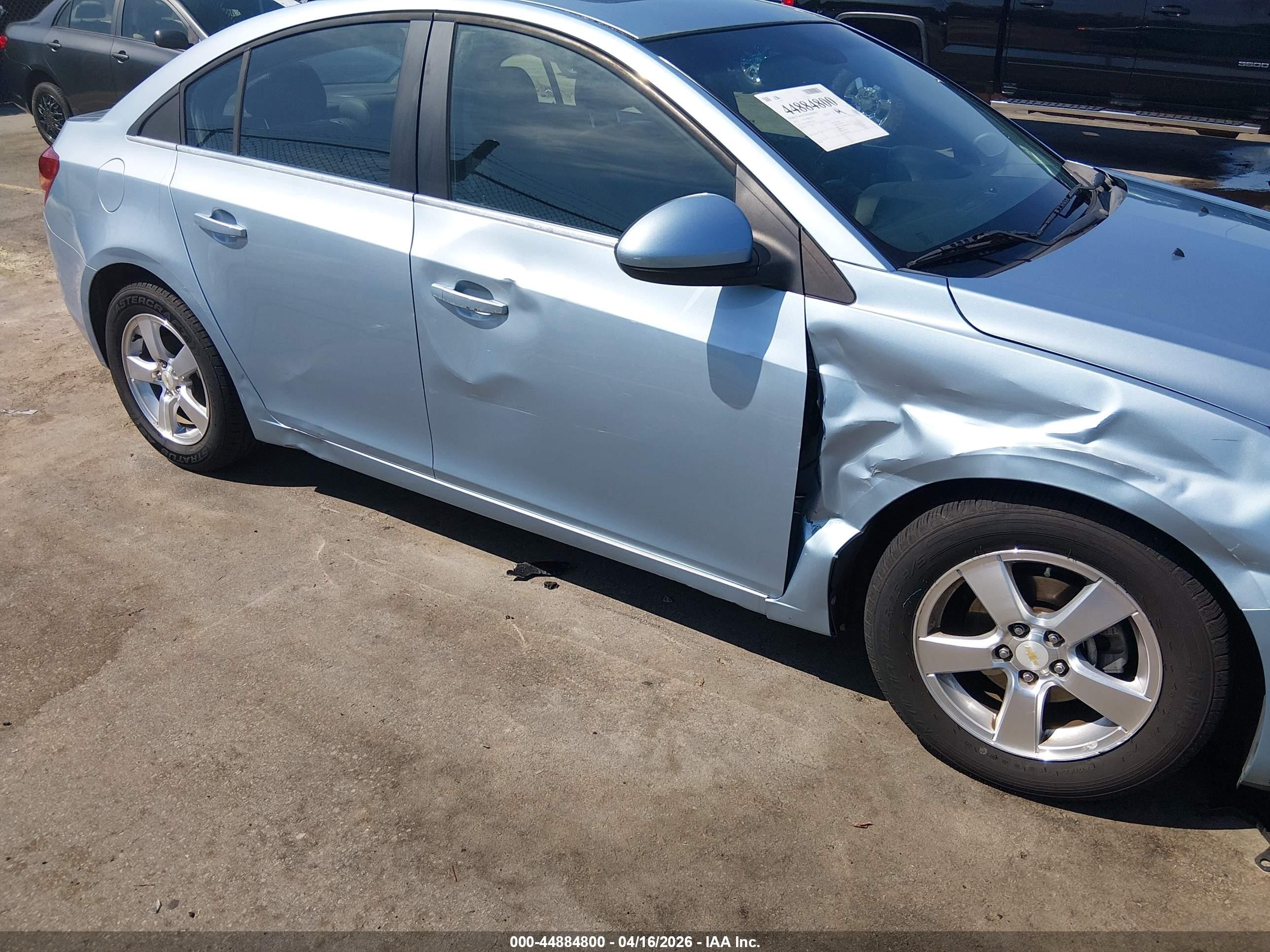 2011 Chevrolet Cruze 2lt Blue vin: 1G1PG5S93B7142431