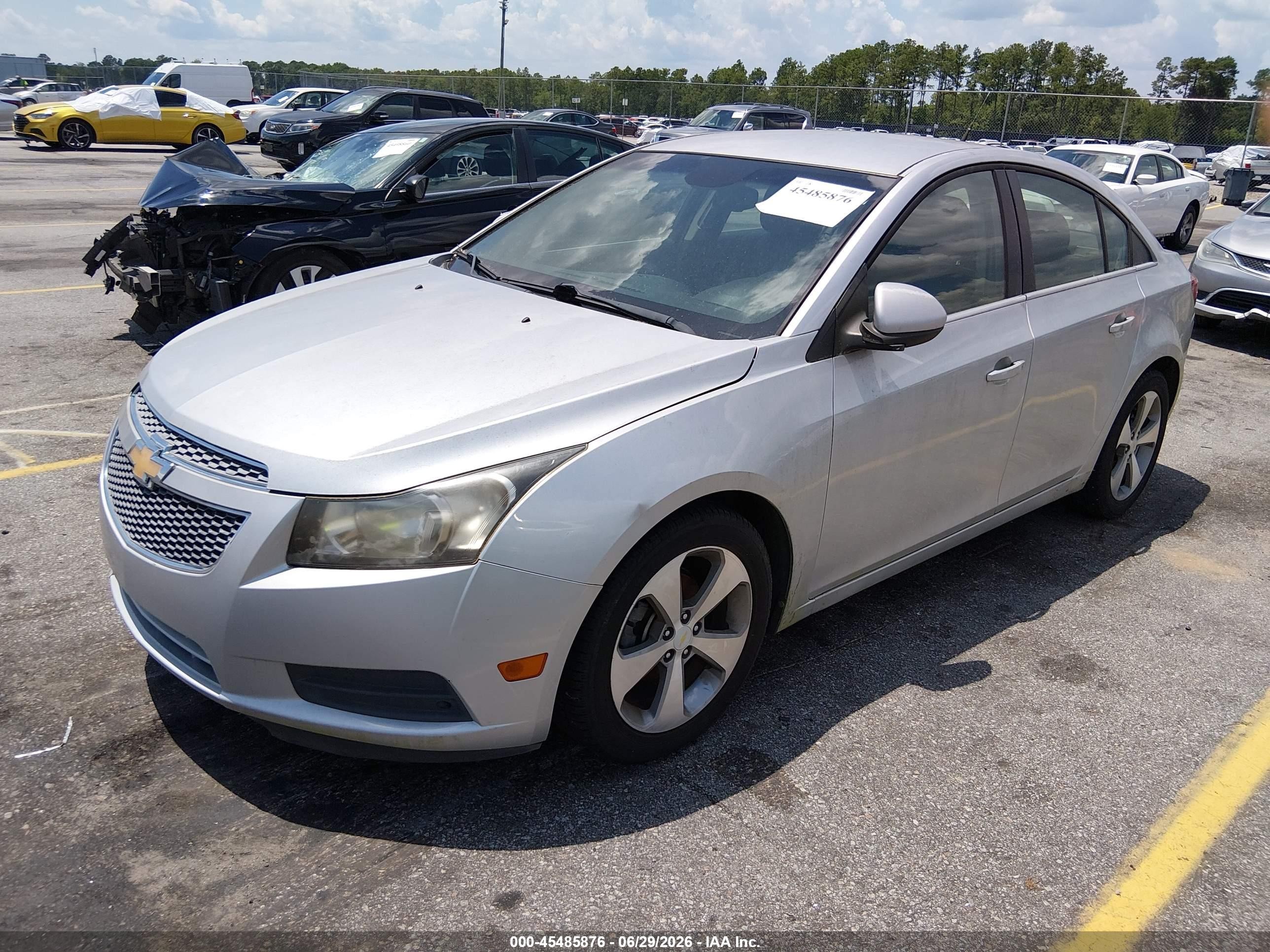 2011 Chevrolet Cruze 2lt Silver vin: 1G1PG5S93B7163652
