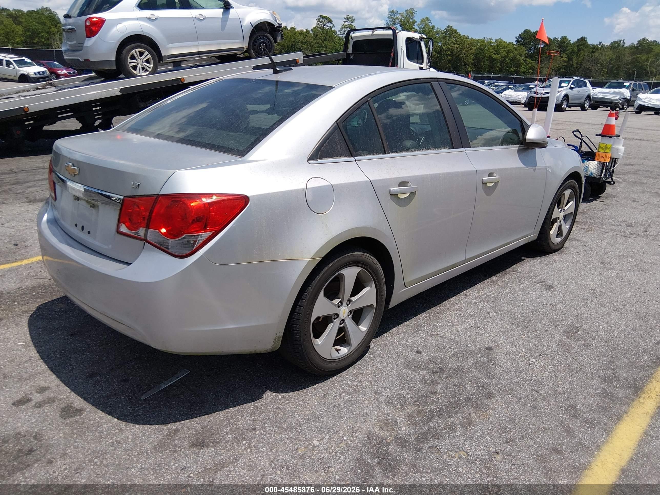 2011 Chevrolet Cruze 2lt Silver vin: 1G1PG5S93B7163652