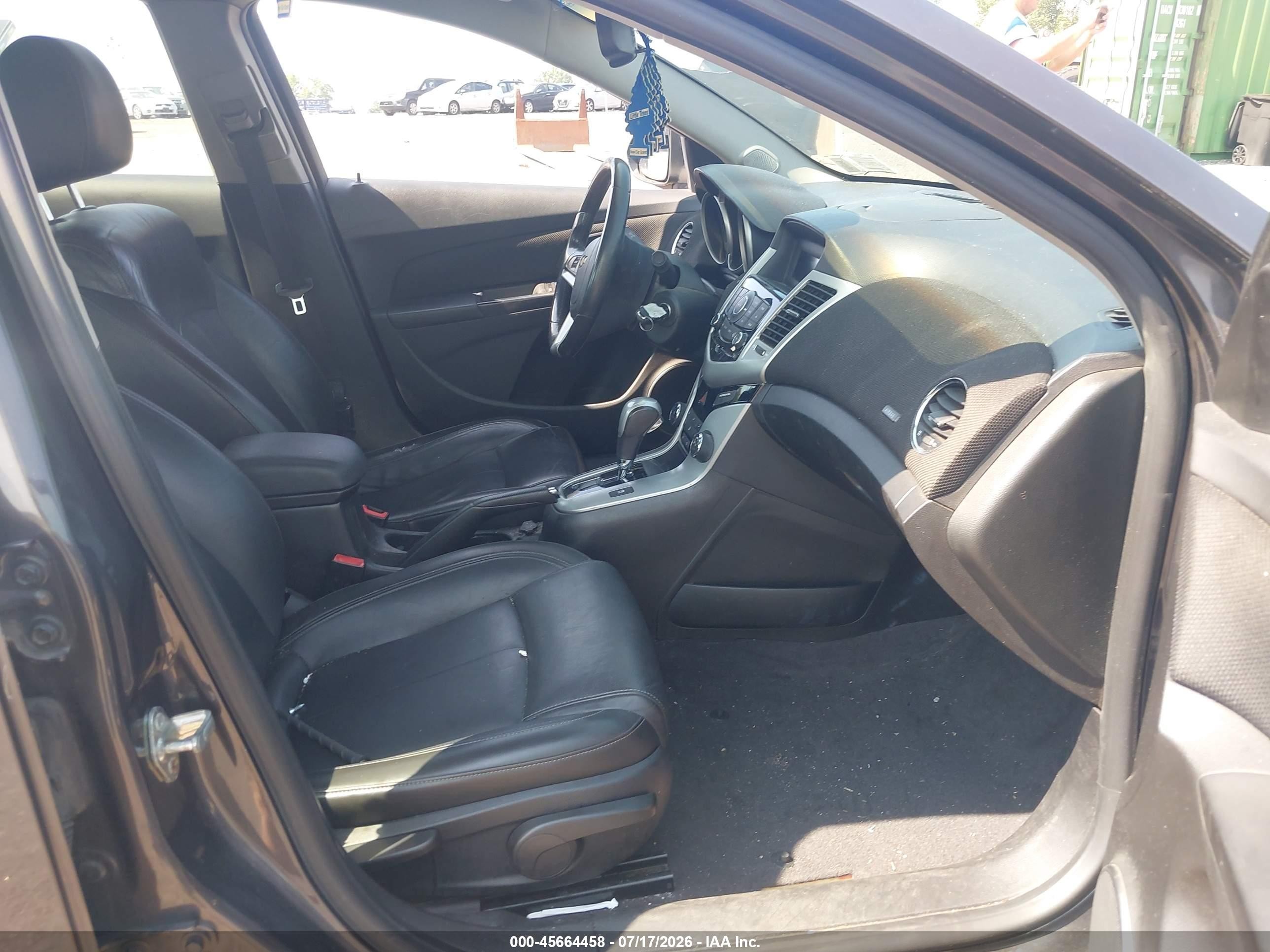 2011 Chevrolet Cruze 2lt Gray vin: 1G1PG5S94B7118588